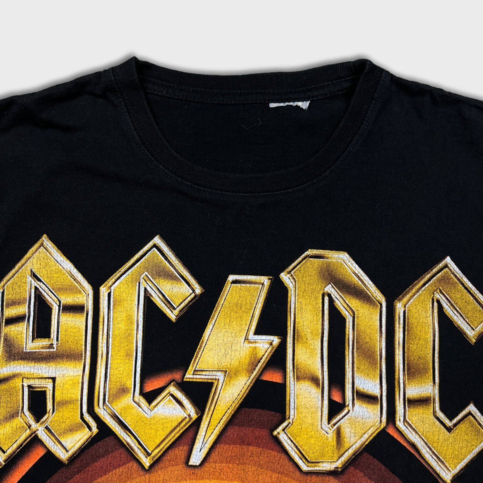 AC/DC × Band Tees × Vintage VTG Y2K AC/DC Medium Double Side Highway To Hell Band Tee Size US M / EU 48-50 / 2 - 2 Thumbnail