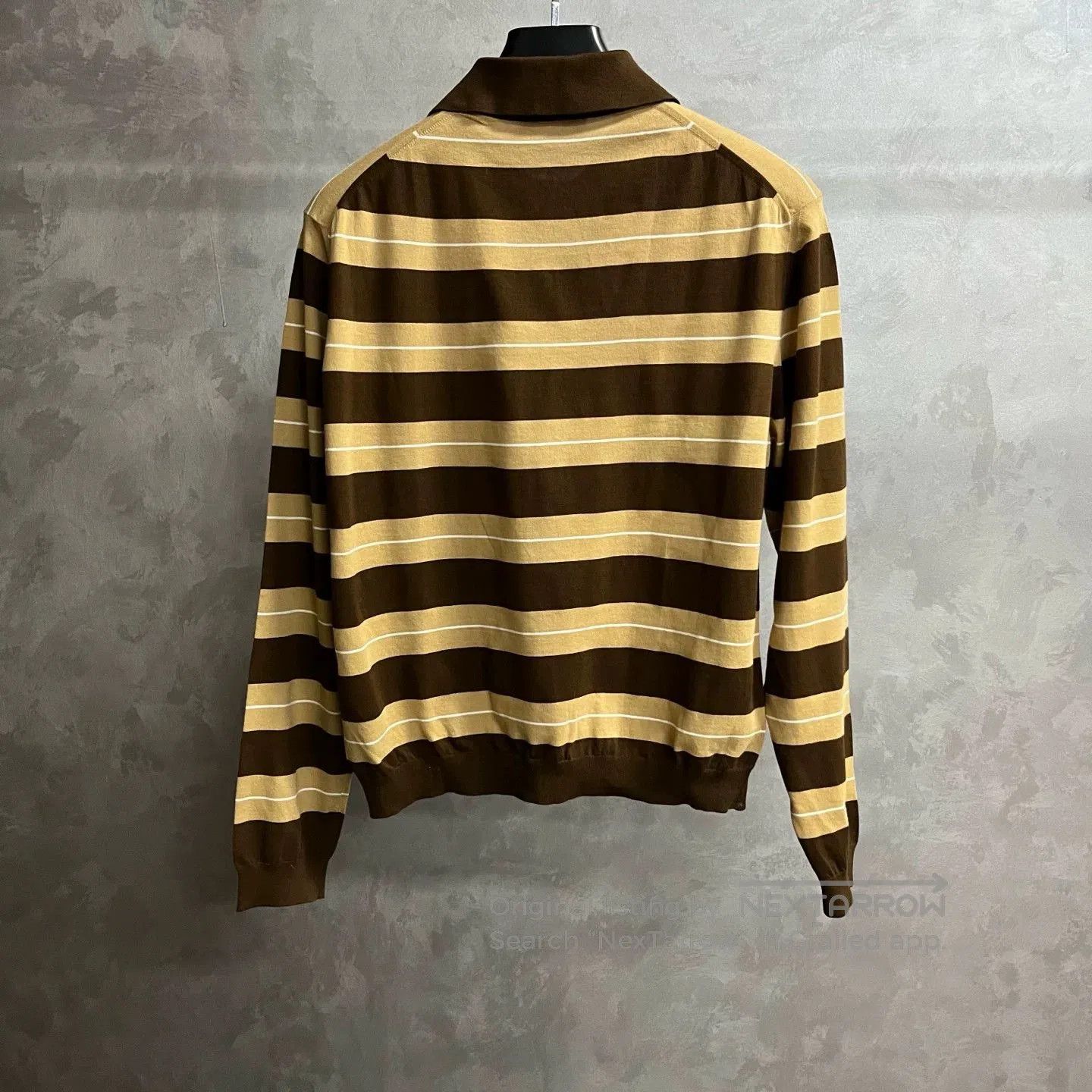 Miu Miu Miu Miu 2025 Cocoa Brown Cotton Polo. Size M / US 6-8 / IT 42-44 - 5 Thumbnail