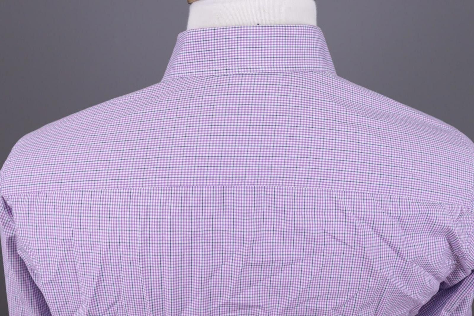 Eton Eton Contemporary Pink Check Shirt Size 40 / 15.75 Size US M / EU 48-50 / 2 - 12 Thumbnail