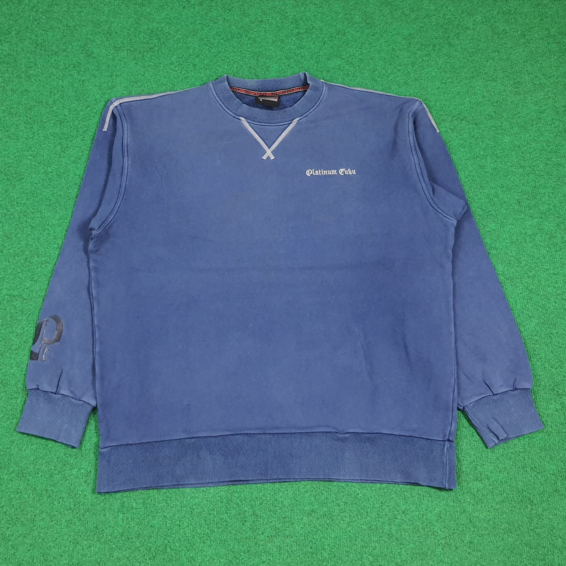 Fubu Vintage Platinum FUBU Streetwear Sweatshirt C283N1 Size US XL / EU 56 / 4 - 4 Thumbnail