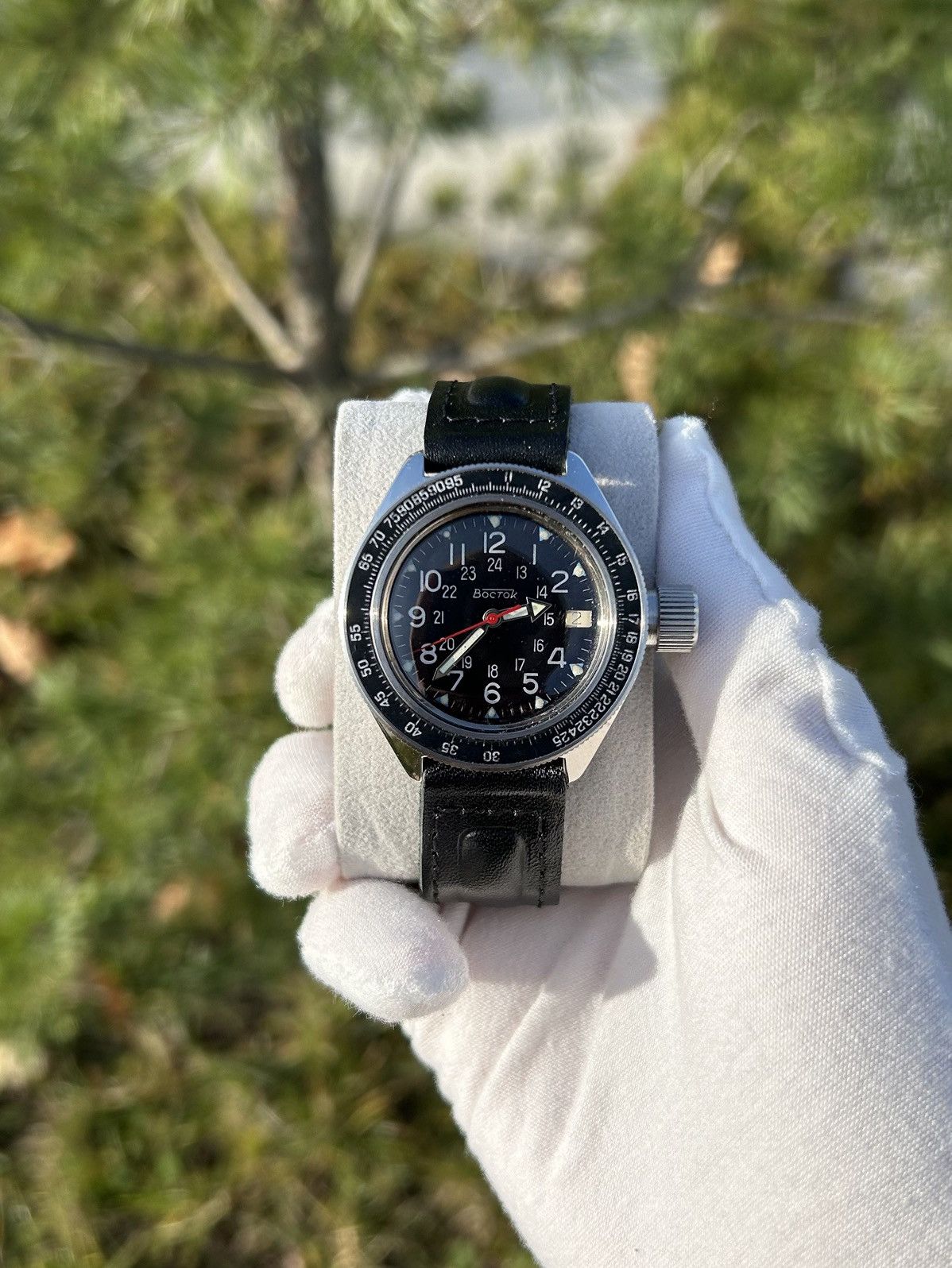 Vintage Vintage Watch Vostok Amphibia Customised Military 1990s Size ONE SIZE - 11 Thumbnail