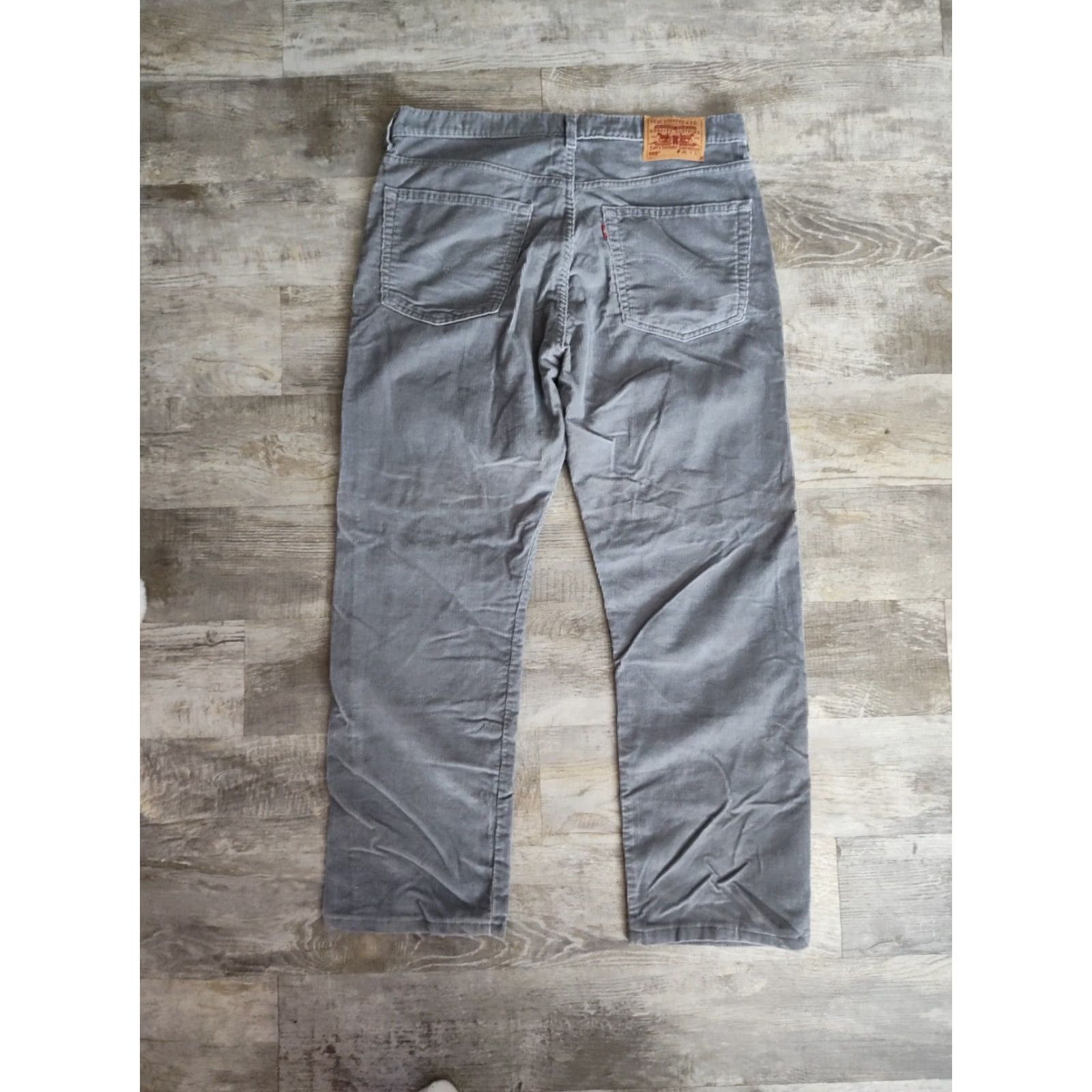 Levi's VINTAGE Levi's 505 Corduroy Pants Men Regular 38 Gray 32in Inseam 5-Pocket 90s 00s Casual Size US 38 / EU 54 - 2 Thumbnail