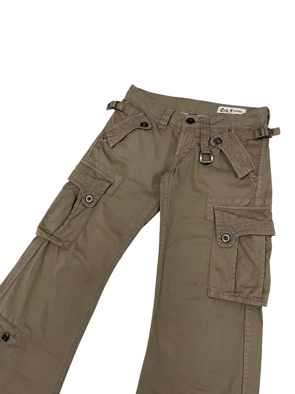 Japanese Brand × PPFM × Tete Homme Vintage CookJeans Japan Flare Cargo Pants Size US 29 - 3 Thumbnail