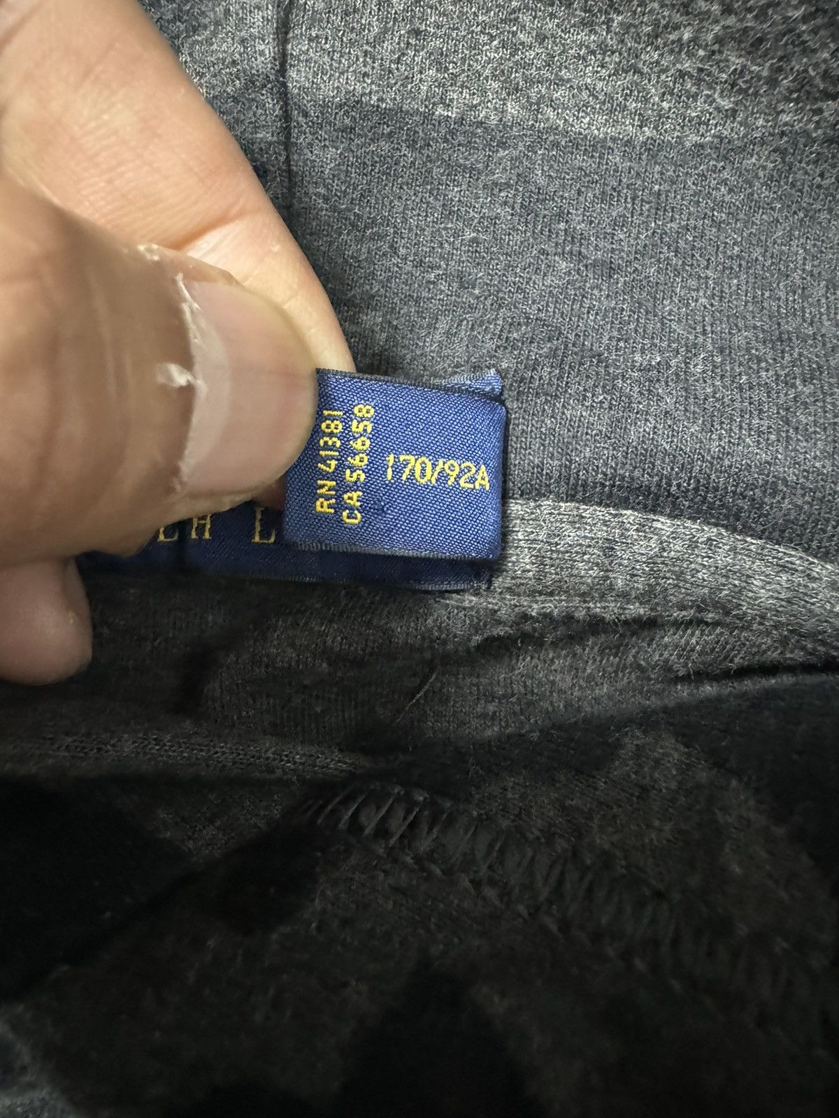 Polo Ralph Lauren Polo Ralph Lauren Charcoal Como Hoodie Size US S / EU 44-46 / 1 - 5 Thumbnail