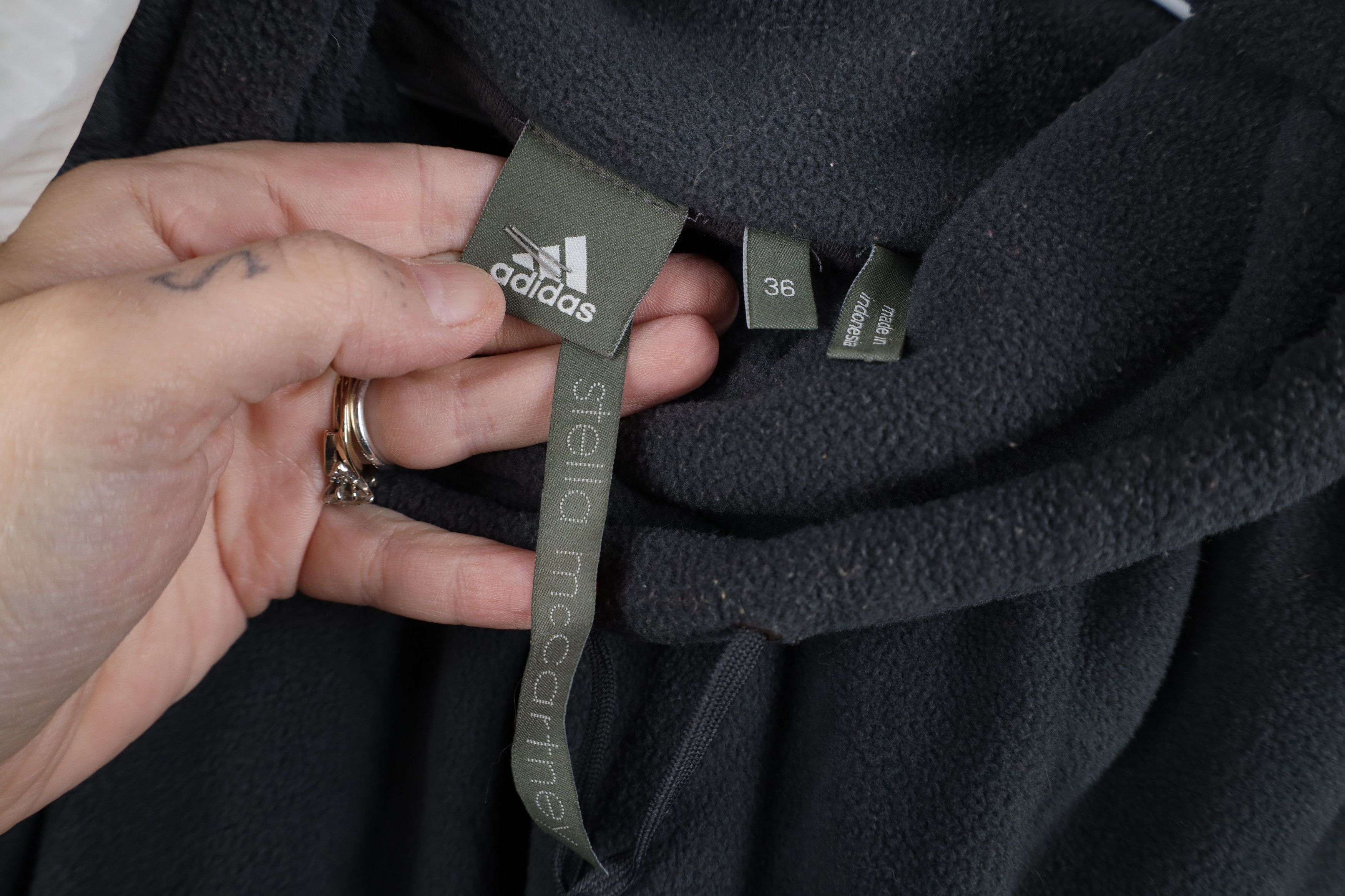 Adidas Adidas Stella Mccartney Funnel Neck Hooded Pullover Sweater Size XS / US 0-2 / IT 36-38 - 9 Thumbnail