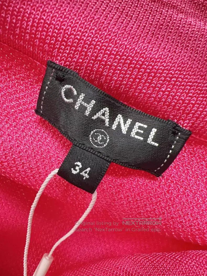 Chanel Chanel Knitted Polo short-sleeved dress Size XXS / US 00 / IT 34 - 6 Thumbnail