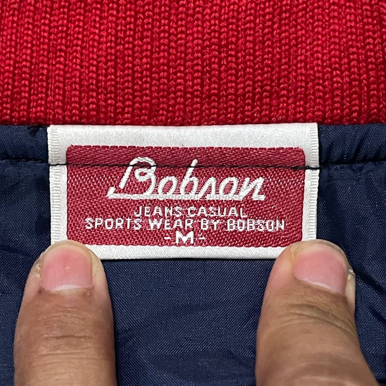 Japanese Brand Vintage Bobson Wool Varsity/Bomber Jacket Size US M / EU 48-50 / 2 - 7 Thumbnail