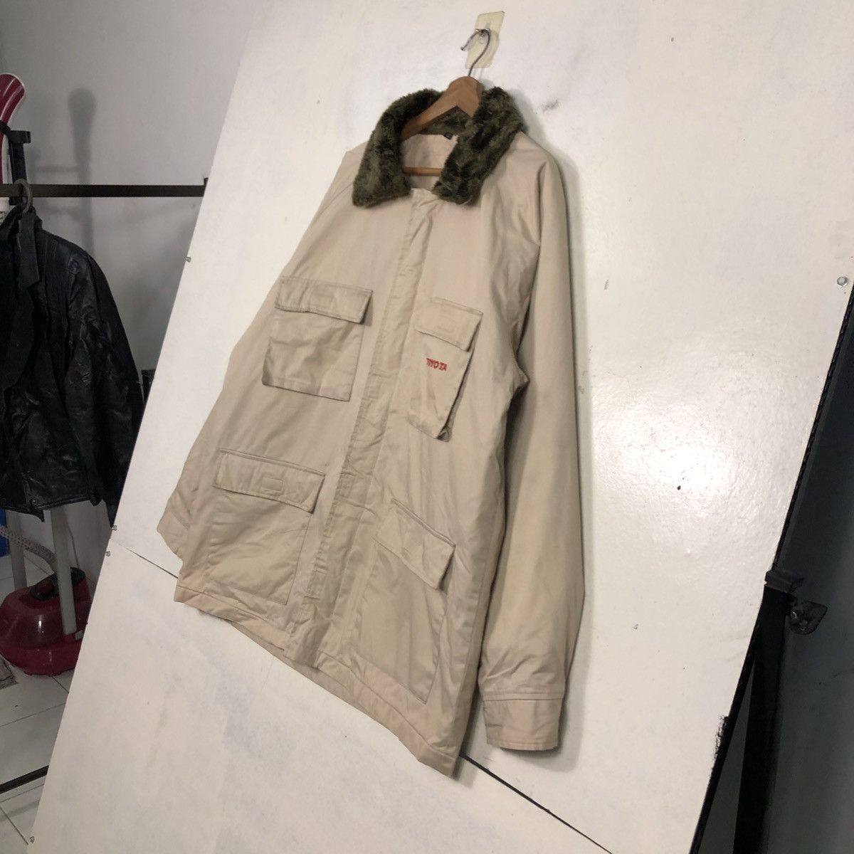 Japanese Brand 📌Vintage Work Jacket Racing Toyota Trd Multi Pocket Size US L / EU 52-54 / 3 - 4 Thumbnail