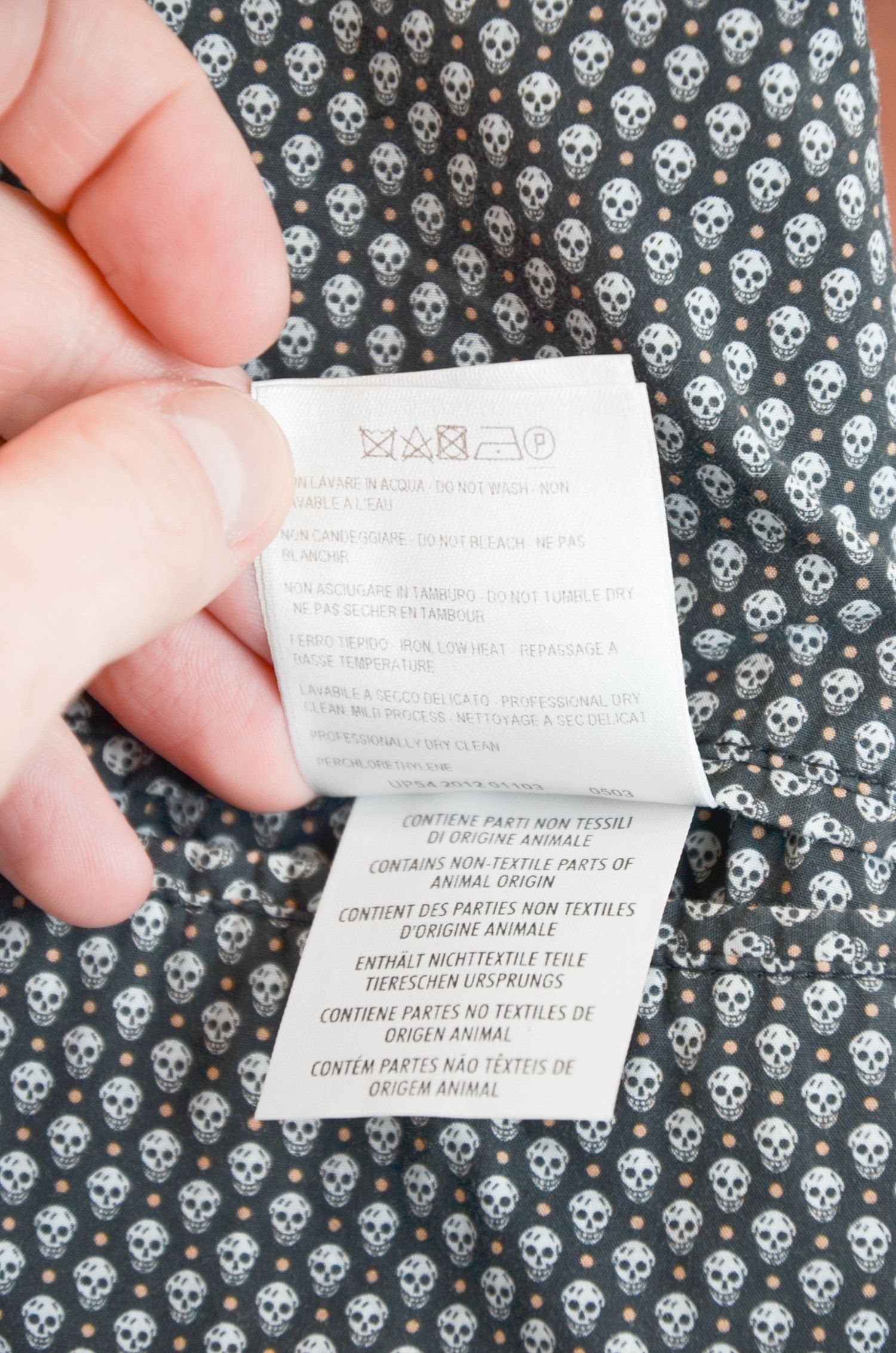 Alexander McQueen ALEXANDER MCQUEEN Iconic Skull Dot Blazer - 50 Size 50R - 14 Thumbnail