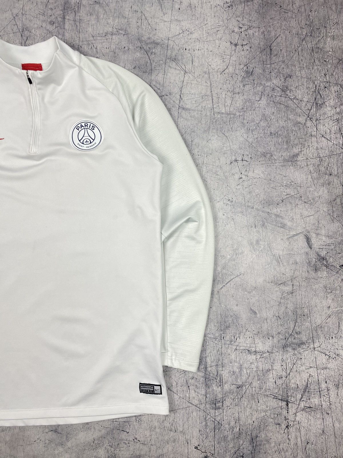 Nike Nike Paris Saint-Germain 2019-20 Vaporknit 1/4 Zip Drill Top Size US L / EU 52-54 / 3 - 4 Thumbnail