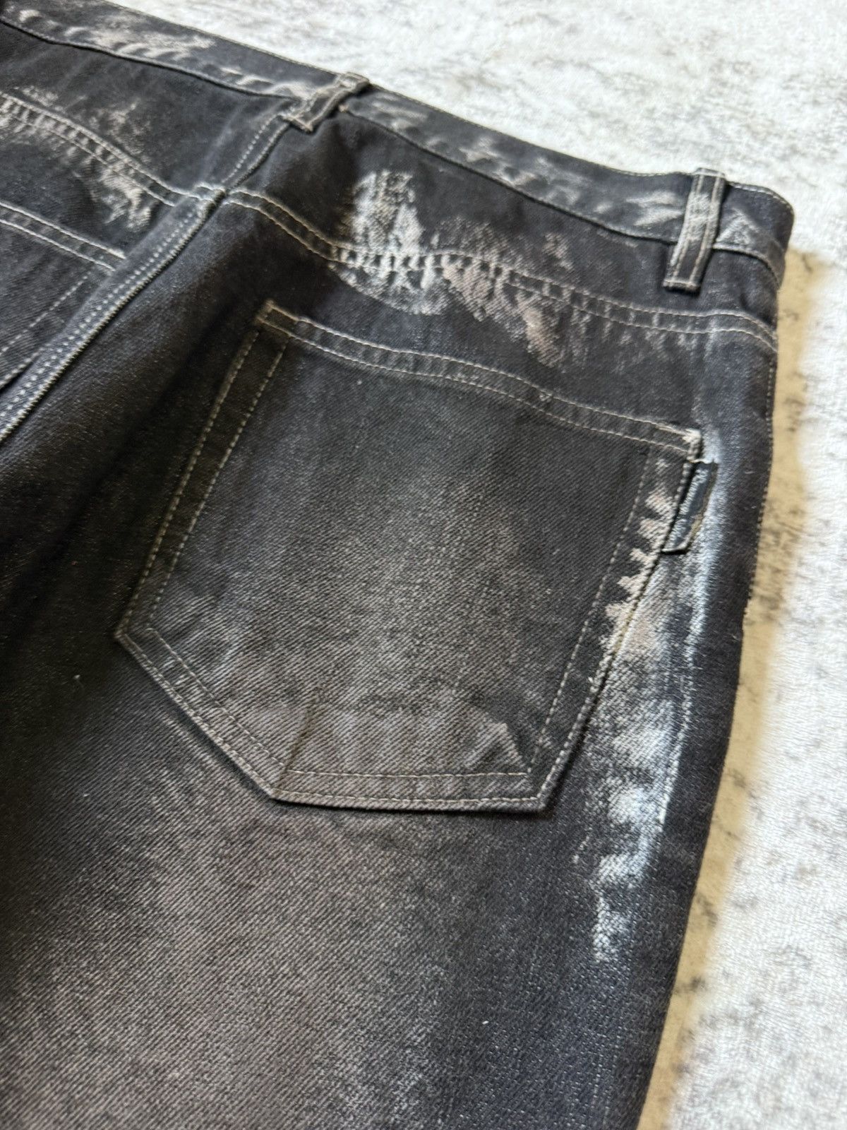 Japanese Brand Rare Bernings Sho Poems Riot Studded Flared Jeans Japan Size US 30 / EU 46 - 23 Thumbnail