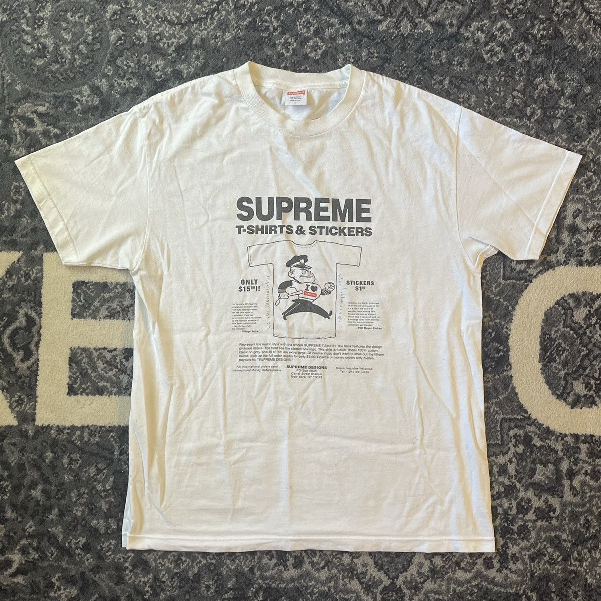 Apparel Supreme New York City T Shirt Mens Tshirt New York Supreme