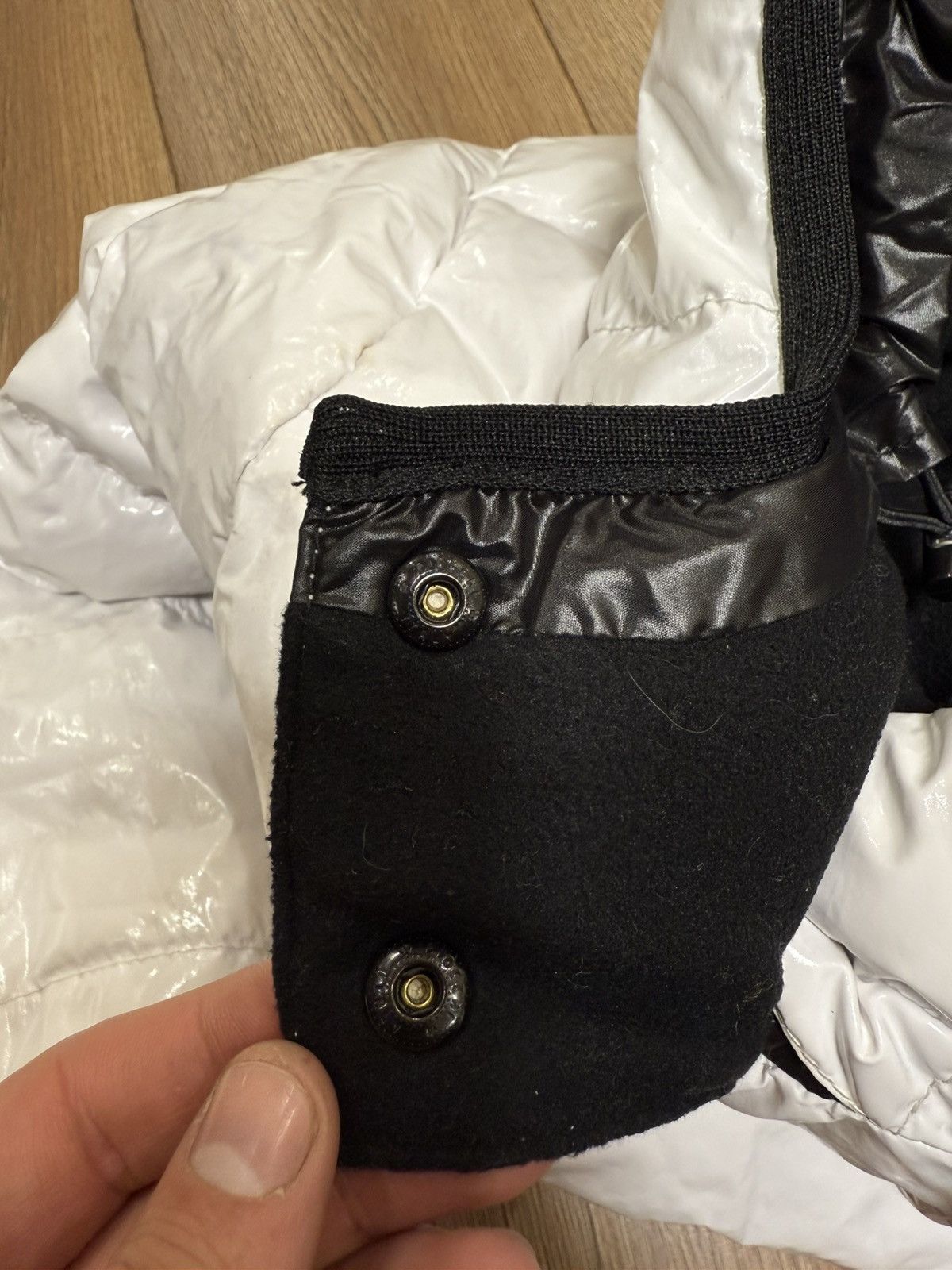 Moncler Moncler Badia Bady vintage rare down jacket Size S / US 4 / IT 40 - 4 Thumbnail