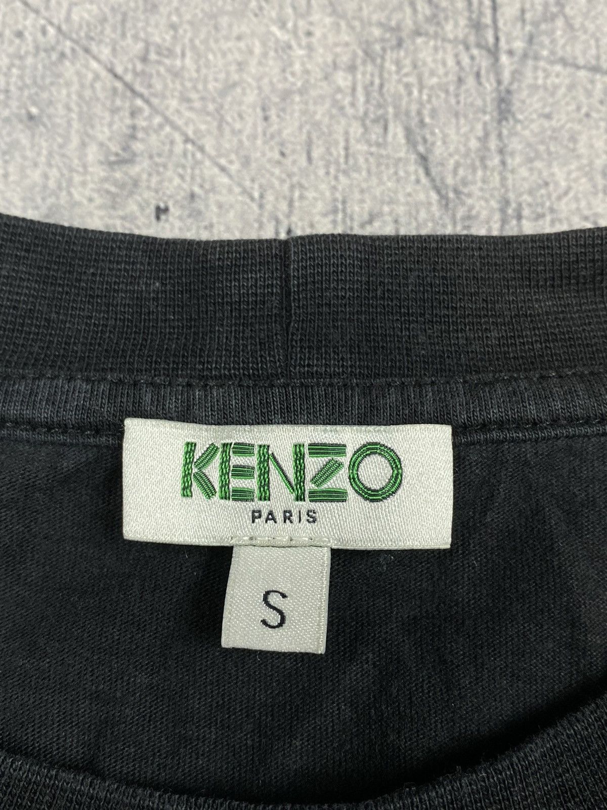 Kenzo Vintage Kenzo Paris Eye Big Logo Designer Luxury Tee Size US S / EU 44-46 / 1 - 9 Thumbnail