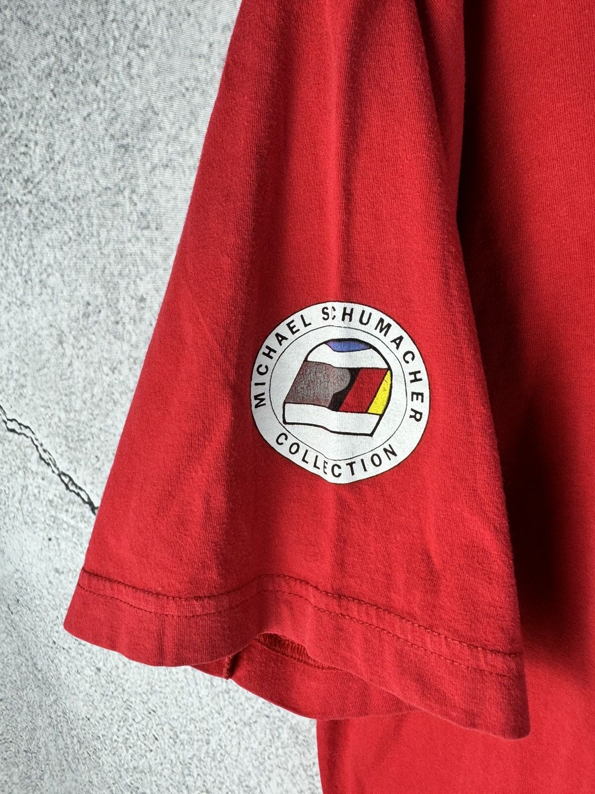 Formula 1 Vintage Michael Schumacher Collection T Shirt Big Logo Shirt Size US XL / EU 56 / 4 - 4 Thumbnail