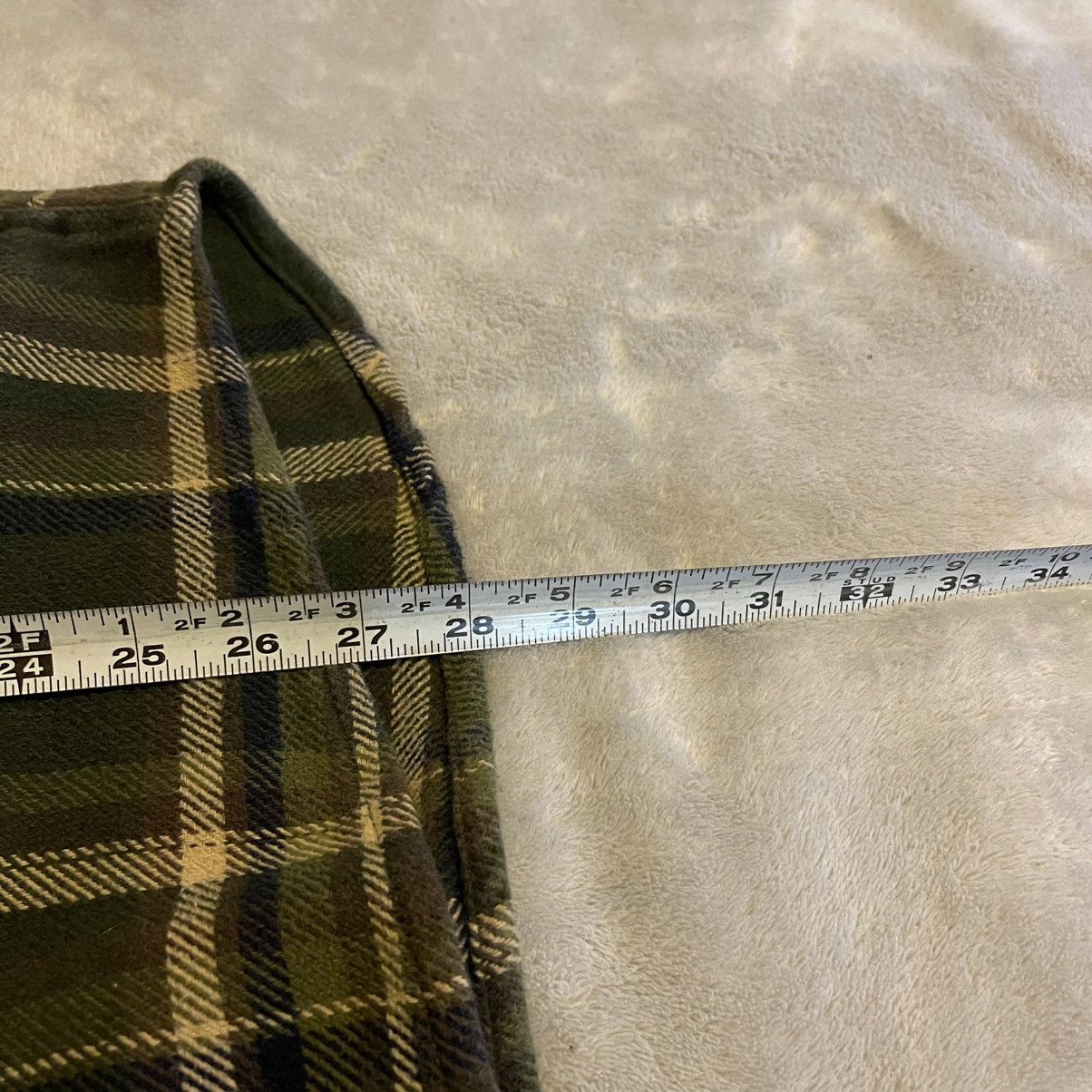 Orvis Orvis Shirt Men XL Green Lumberjack Thick Flannel Plaid Size US XL / EU 56 / 4 - 8 Thumbnail