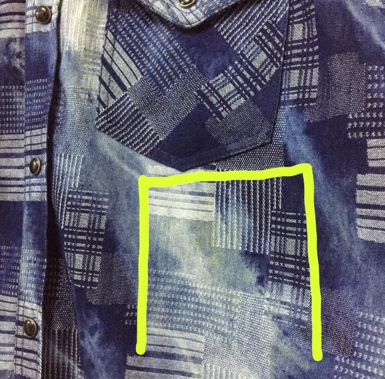 If Six Was Nine × Japanese Brand GROWTH BY GRAIL BORO SASHIKO JAPANESE JEANS SHIRT Size US M / EU 48-50 / 2 - 7 Thumbnail