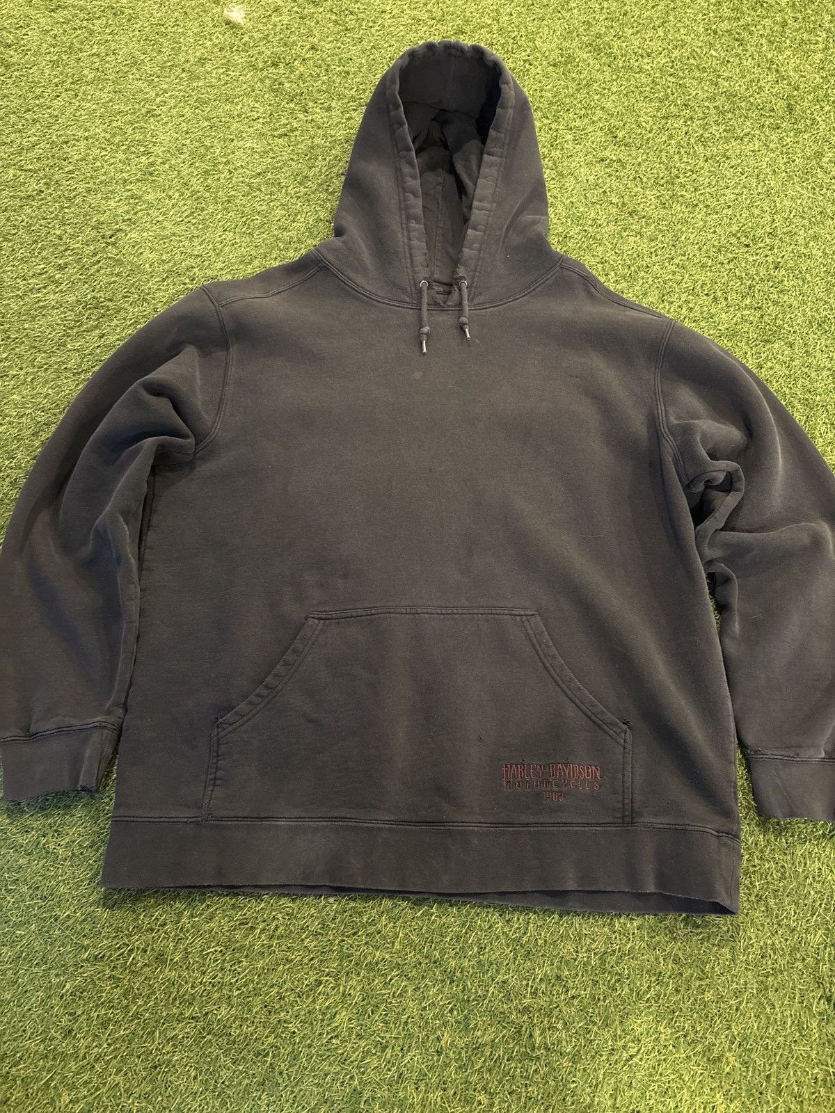 Harley Davidson Vintage harley davidson skull hoodie size large Size US L / EU 52-54 / 3 - 3 Thumbnail