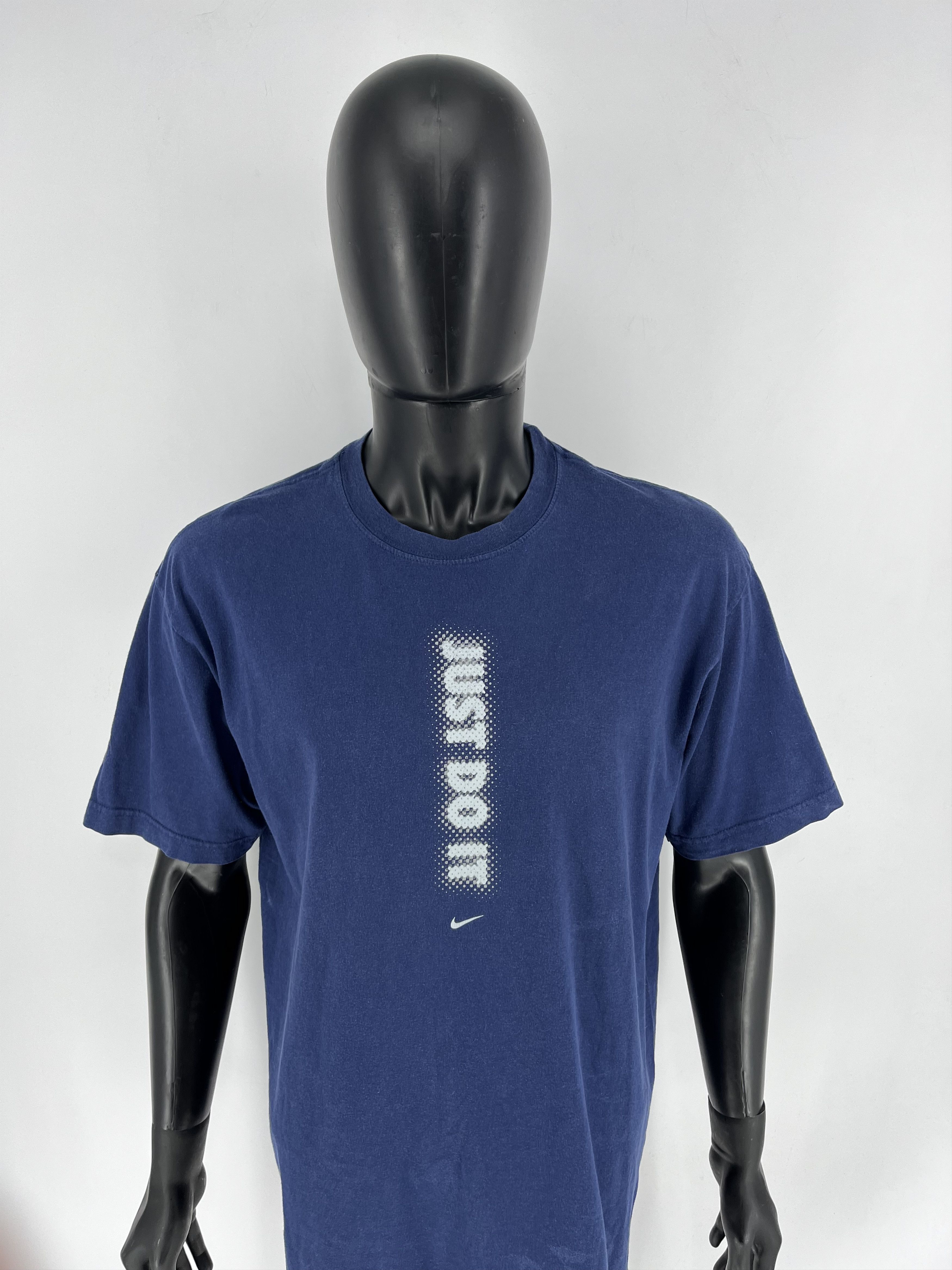 Nike Vintage 90s NIKE JUST DO IT SWOOSH Tee Streetwear Y2K Style Size US L / EU 52-54 / 3 - 6 Thumbnail