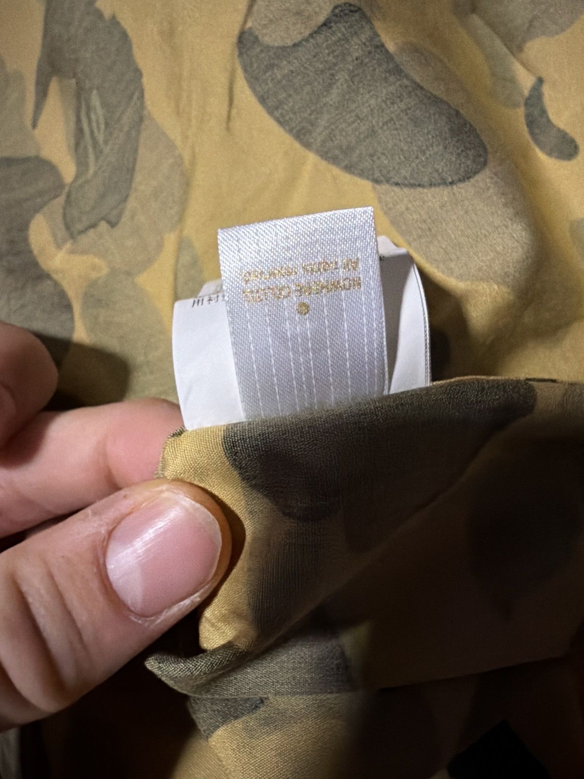 Bape Size L - Bape Camo Button Up Camo Long Sleeve Shirt NEW! Size US L / EU 52-54 / 3 - 7 Thumbnail