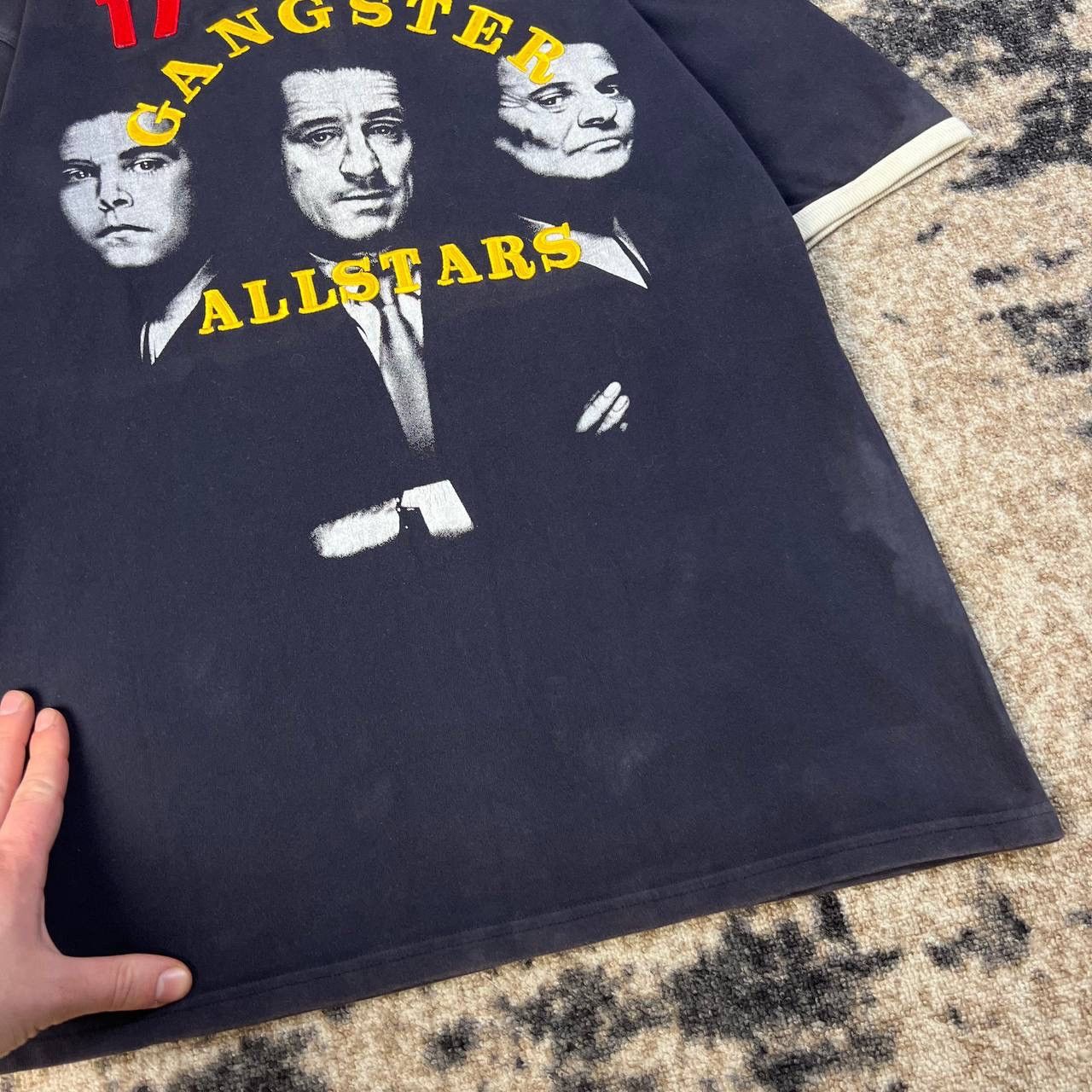 Ringspun Vintage Y2K Ringspun Godfather Big Logo Movie T-Shirt 1TS81 Size US XL / EU 56 / 4 - 7 Thumbnail