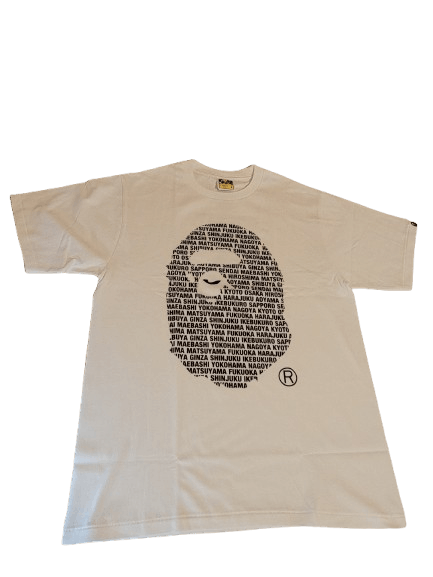 Bape BAPE Japan Exclusive Cities Ape Head Tee Harajuku Deadstock Size US L / EU 52-54 / 3 - 3 Thumbnail