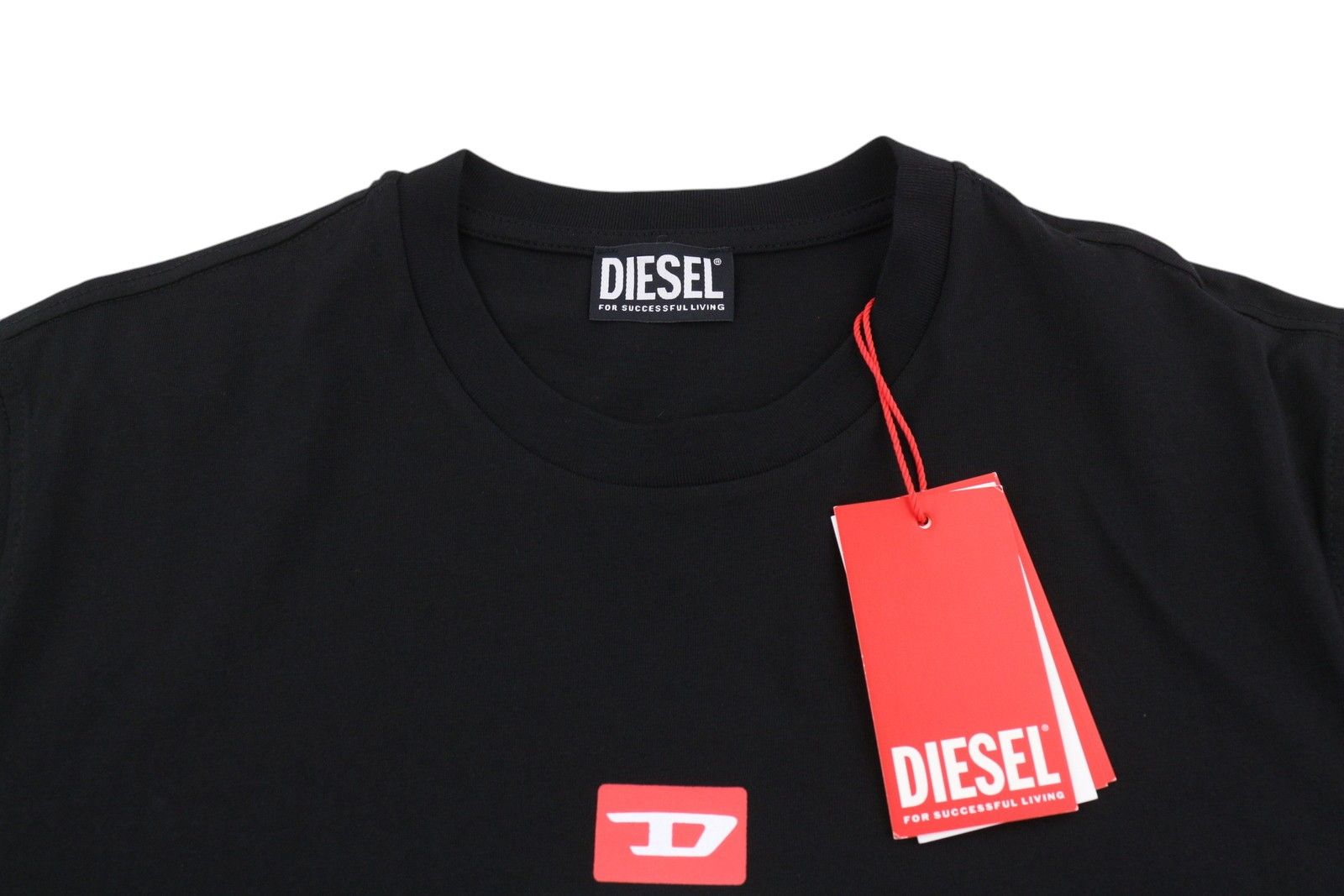 Diesel T-JUST-SMALL-NEW D LOGO M Tricot Front Logo T-Shirt 84118 Size US M / EU 48-50 / 2 - 4 Thumbnail
