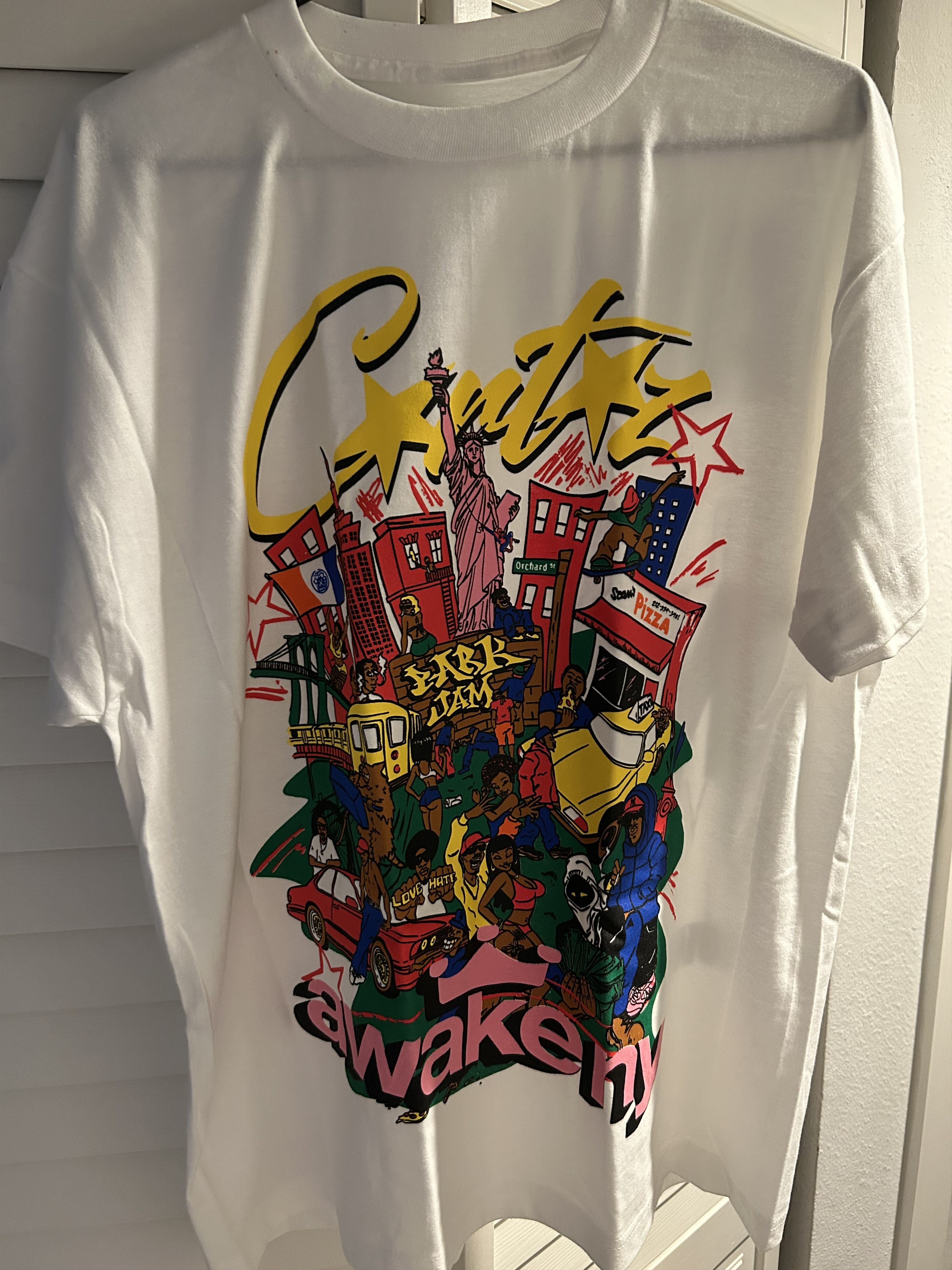 Awake NY AWAKE NY X CORTEIZ RULES NEW YORK TEE WHITE EVENT EXCLUSIVE Size US L / EU 52-54 / 3 - 1 Thumbnail