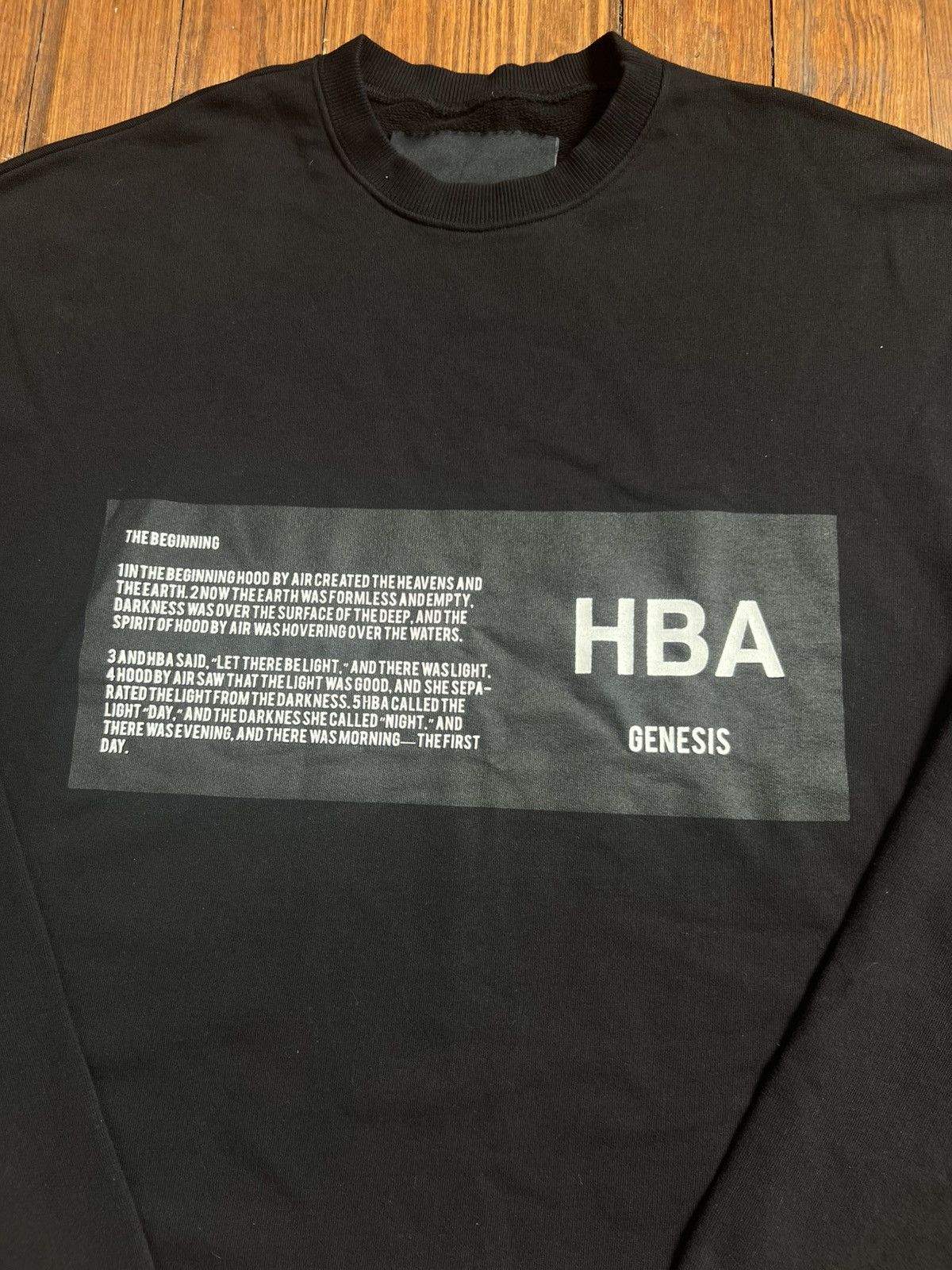 Hood By Air HBA Genesis Sweatshirt Size US S / EU 44-46 / 1 - 1 Thumbnail