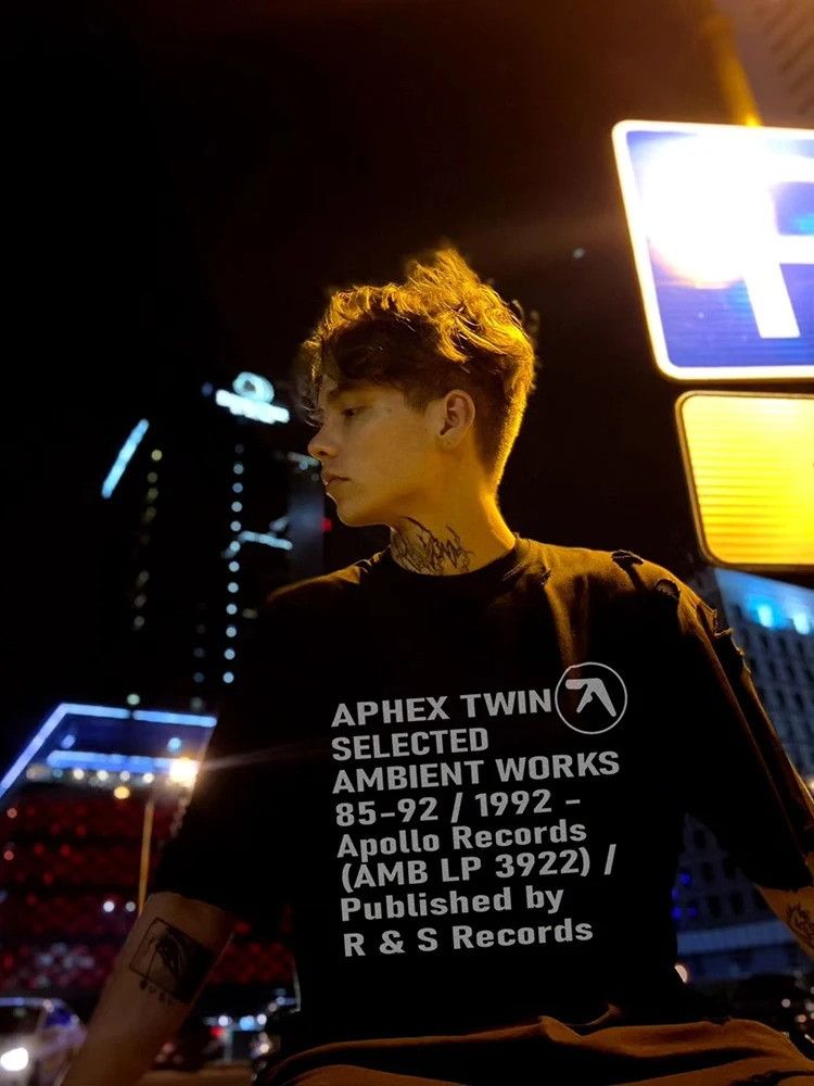 Other Y2k Aphex Twin Summer Oversized T-Shirt Size US XL / EU 56 / 4 - 3 Thumbnail