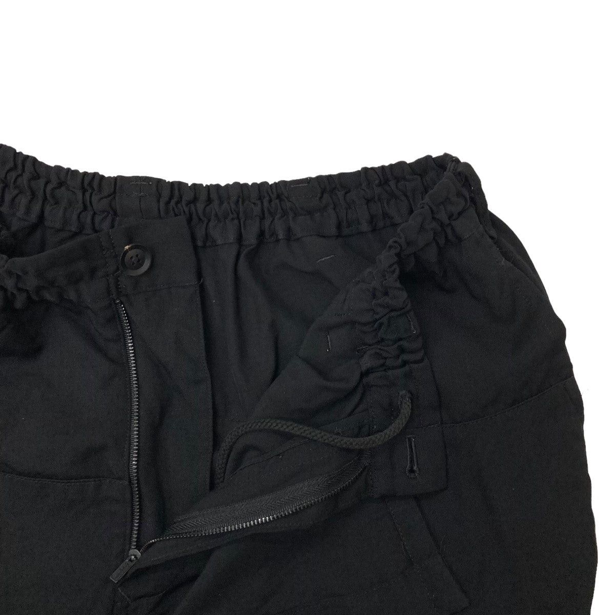 Yohji Yamamoto yohji yamamoto Wool Ga Barap Pan Tei Gee Pants HW-P41-100 Size US 29 - 6 Thumbnail