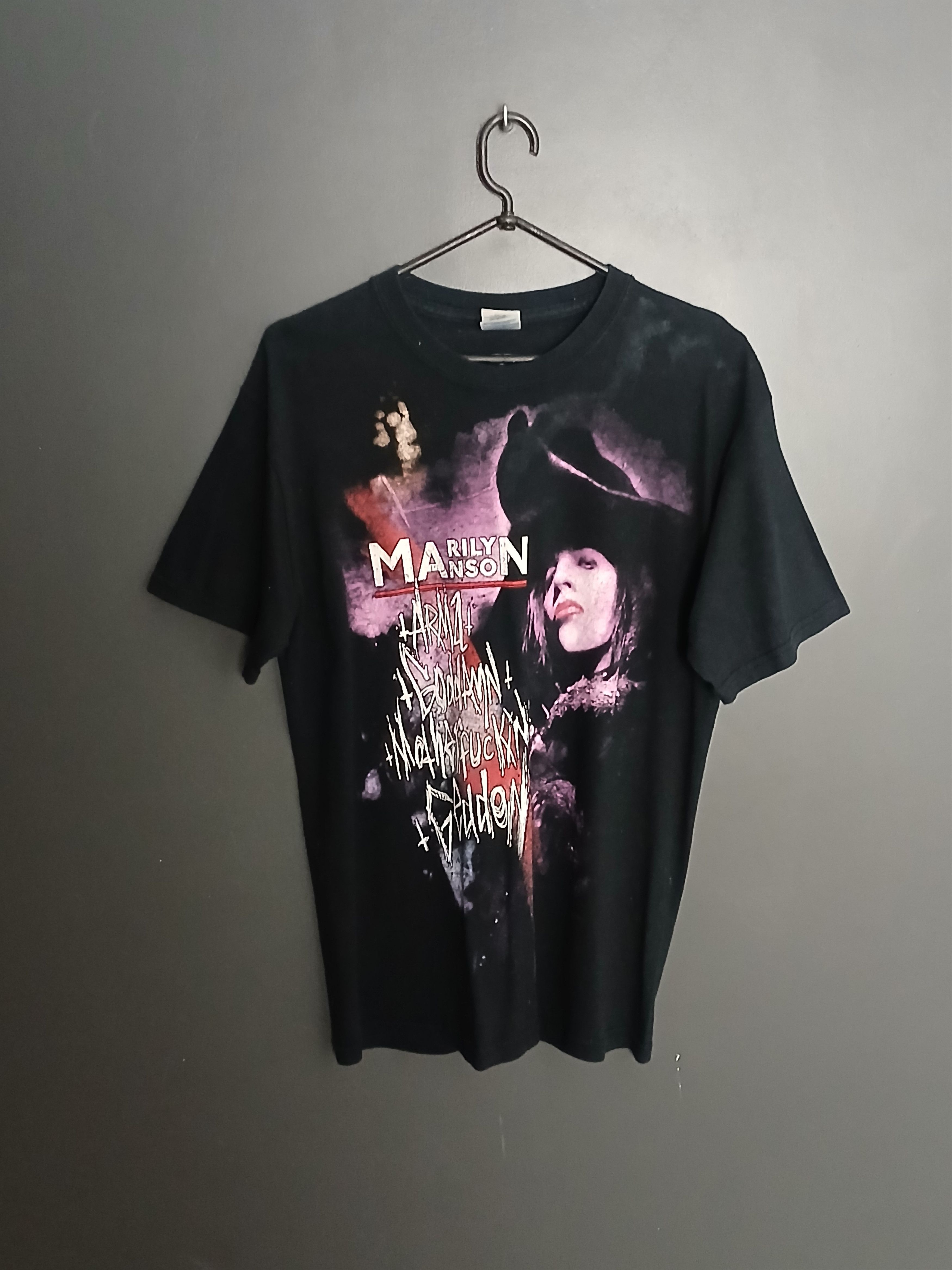 Band Tees × Marilyn Manson Marilyn Manson European Tour 2009 T-Shirt Size US M / EU 48-50 / 2 - 1 Thumbnail