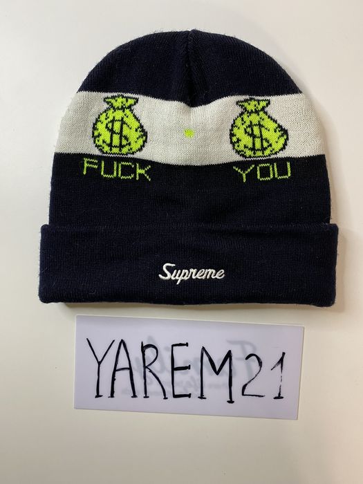 Supreme Supreme Fuck You Pay Me Moneybag hat cap | Grailed