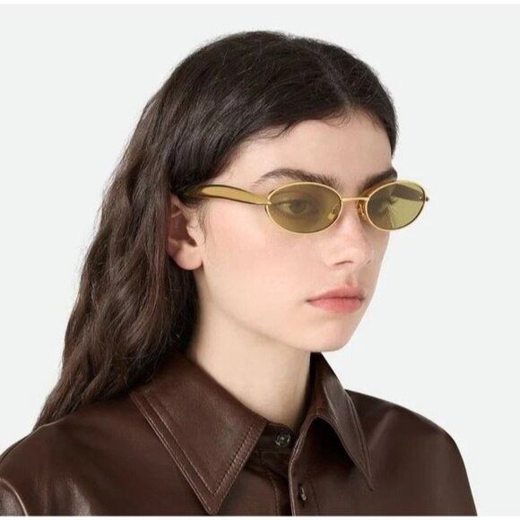 Bottega Veneta NEW BOTTEGA VENETA BOTTEGA VENETA BV1386S 006 SUNGLASSES Size ONE SIZE - 3 Thumbnail