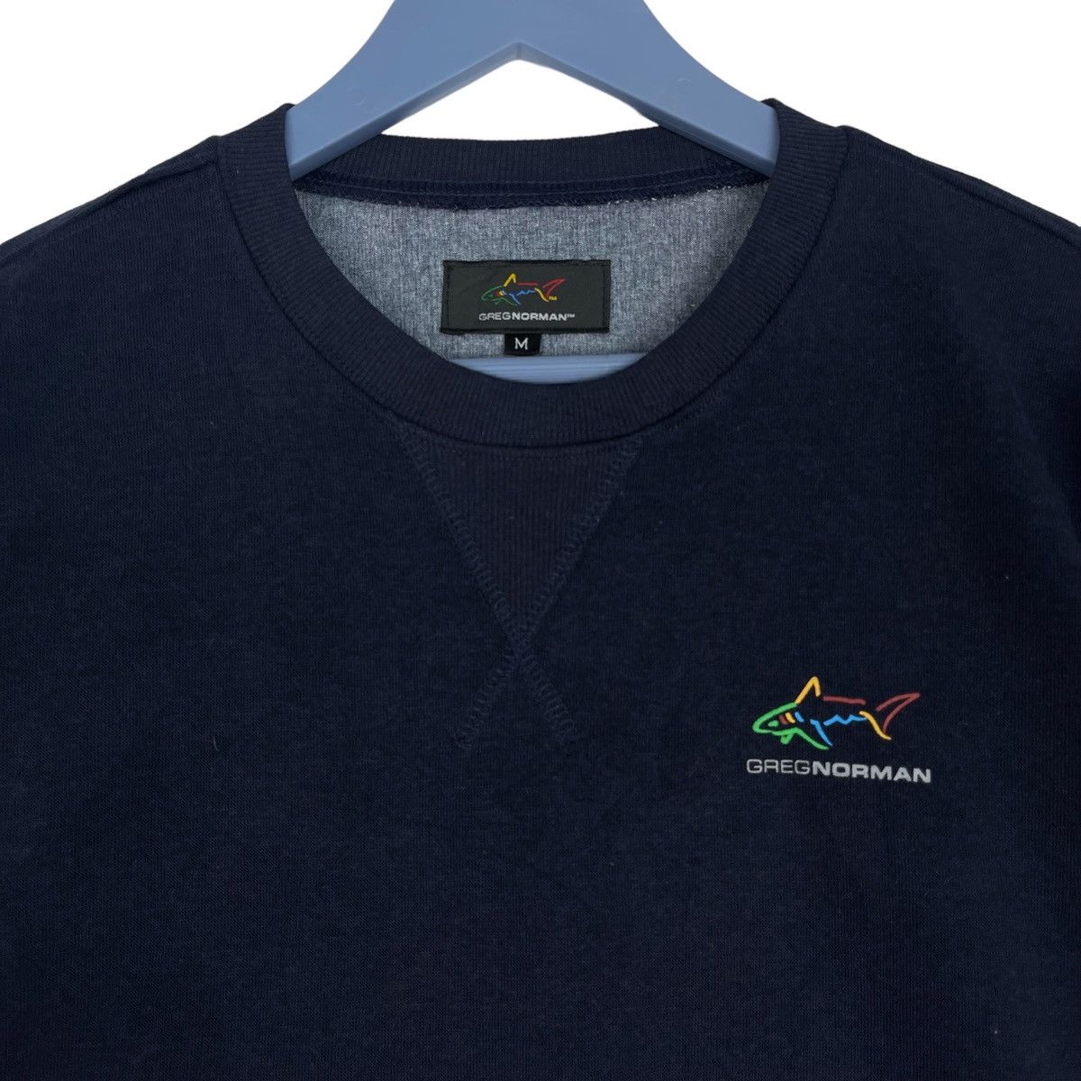 Greg Norman × Vintage Vintage Gregnorman Crewneck Sweatshirt Small Embroidered Size US M / EU 48-50 / 2 - 4 Thumbnail
