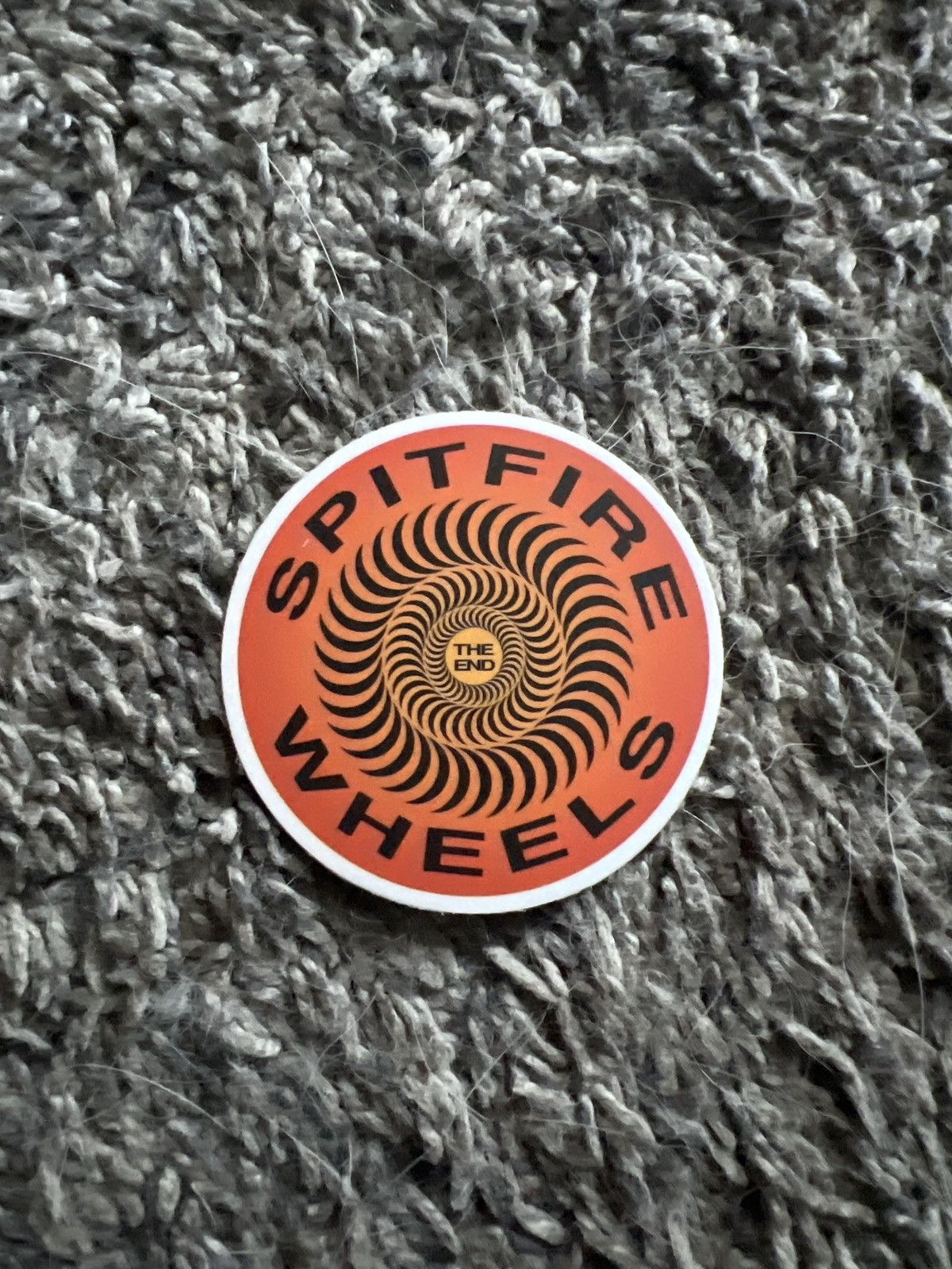 Spitfire Spitfire Wheels The End Classic Swirl Sticker Size ONE SIZE - 1 Thumbnail