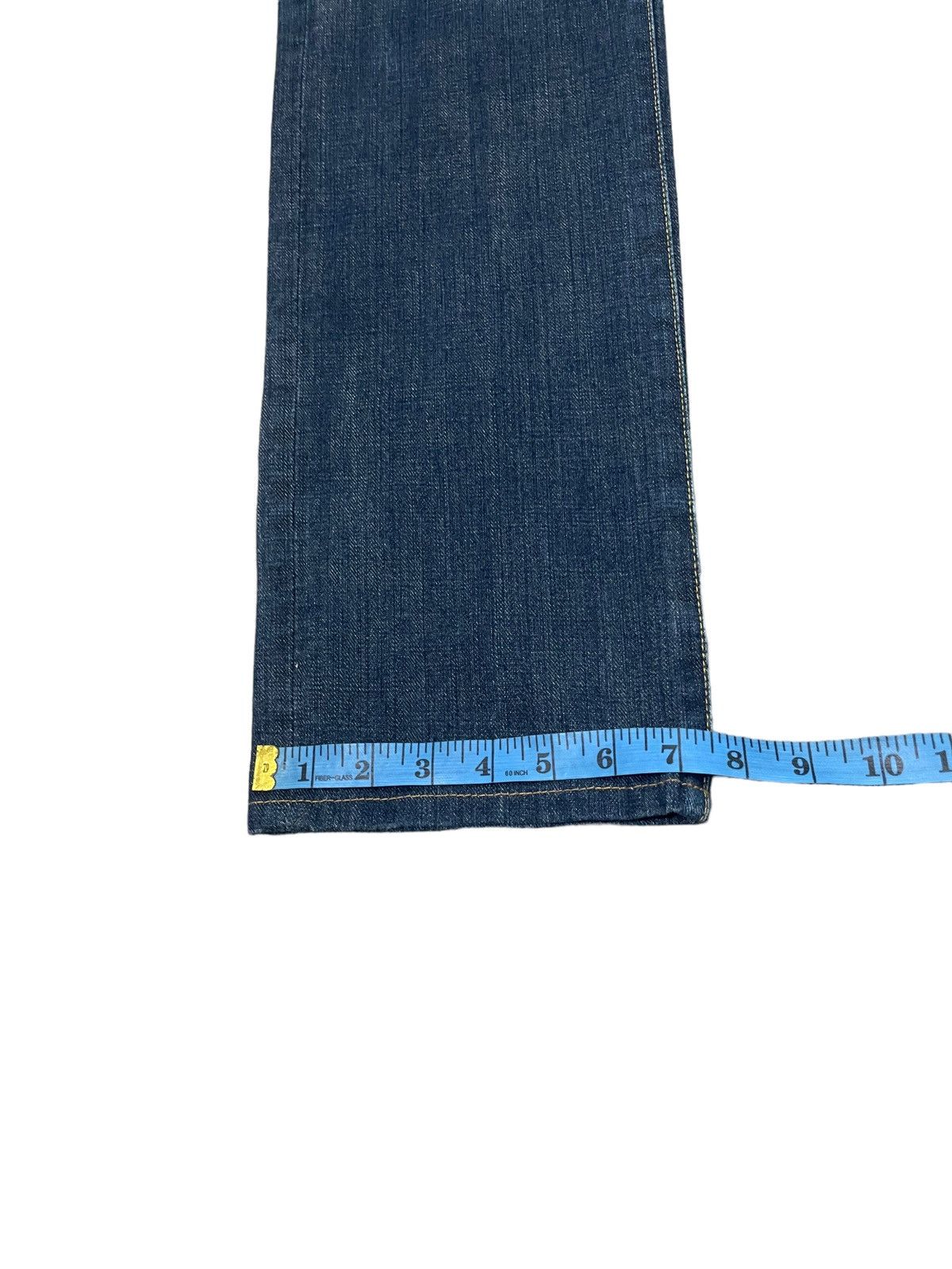 Japanese Brand × Vintage Vintage Gemstone Style Sukajan Koi Fish Denim Jeans Size US 32 / EU 48 - 22 Thumbnail