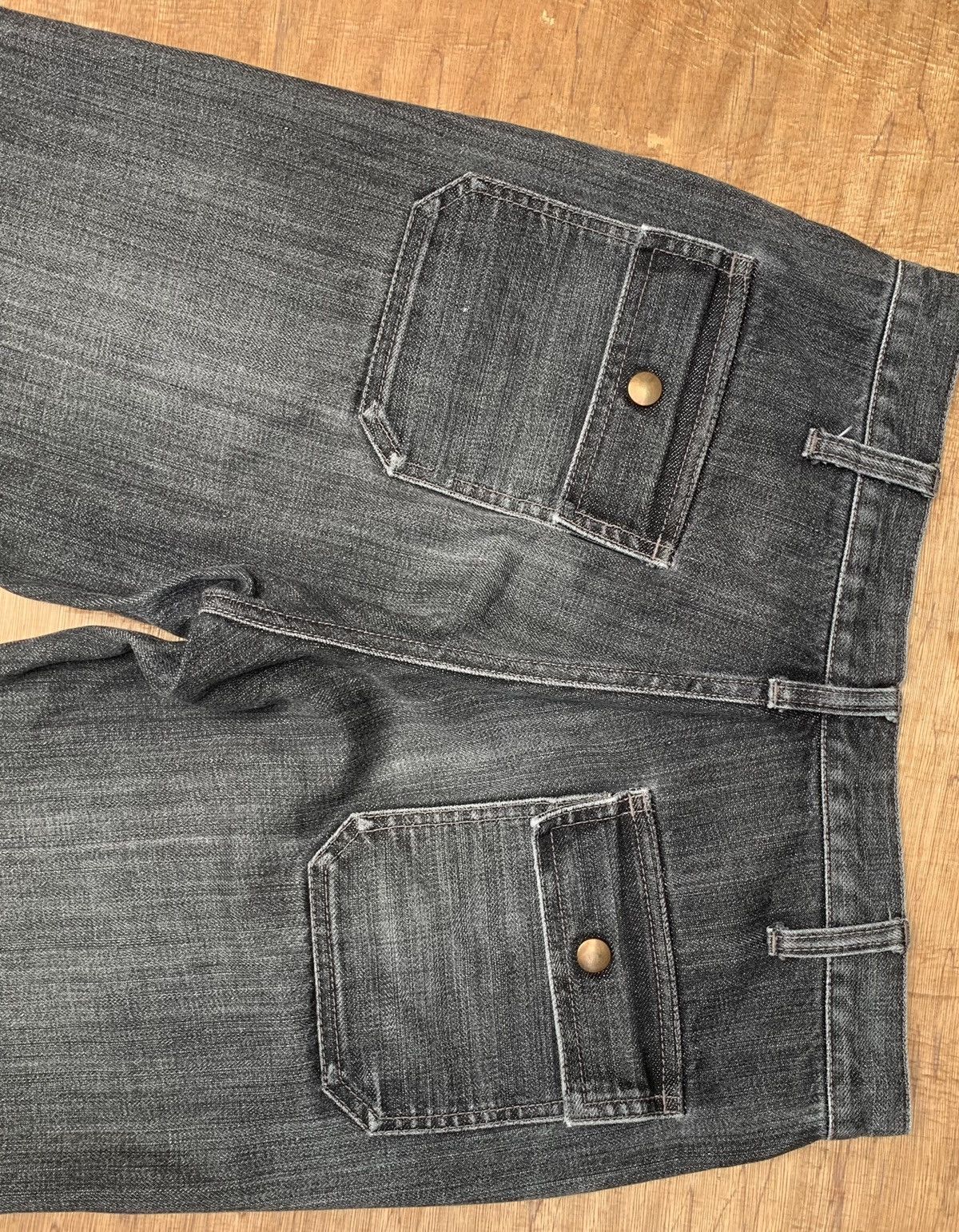 Japanese Brand × Vintage Bobson International-J Bush Pants Denim Jeans Size US 28 / EU 44 - 13 Thumbnail