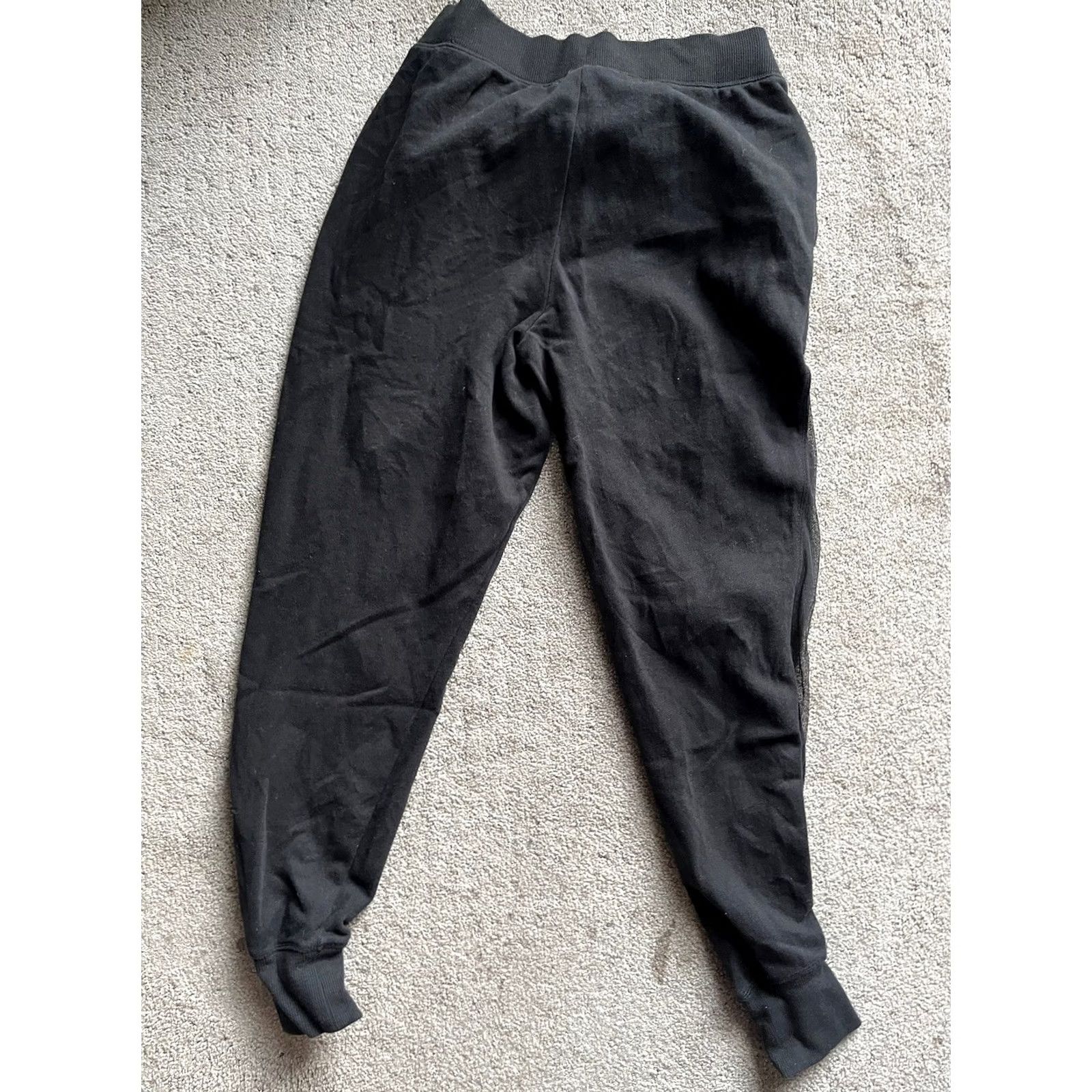 Victoria's Secret Victoria Secret Sport Sweatpants Small Black Pants Ankle Size 28" / US 6 / IT 42 - 3 Thumbnail
