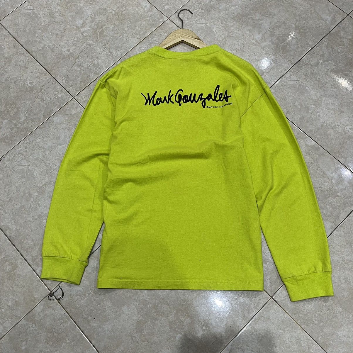 Japanese Brand Mark Gonzales Neon Long Sleeve Skatewear Shirt Size US M / EU 48-50 / 2 - 2 Thumbnail