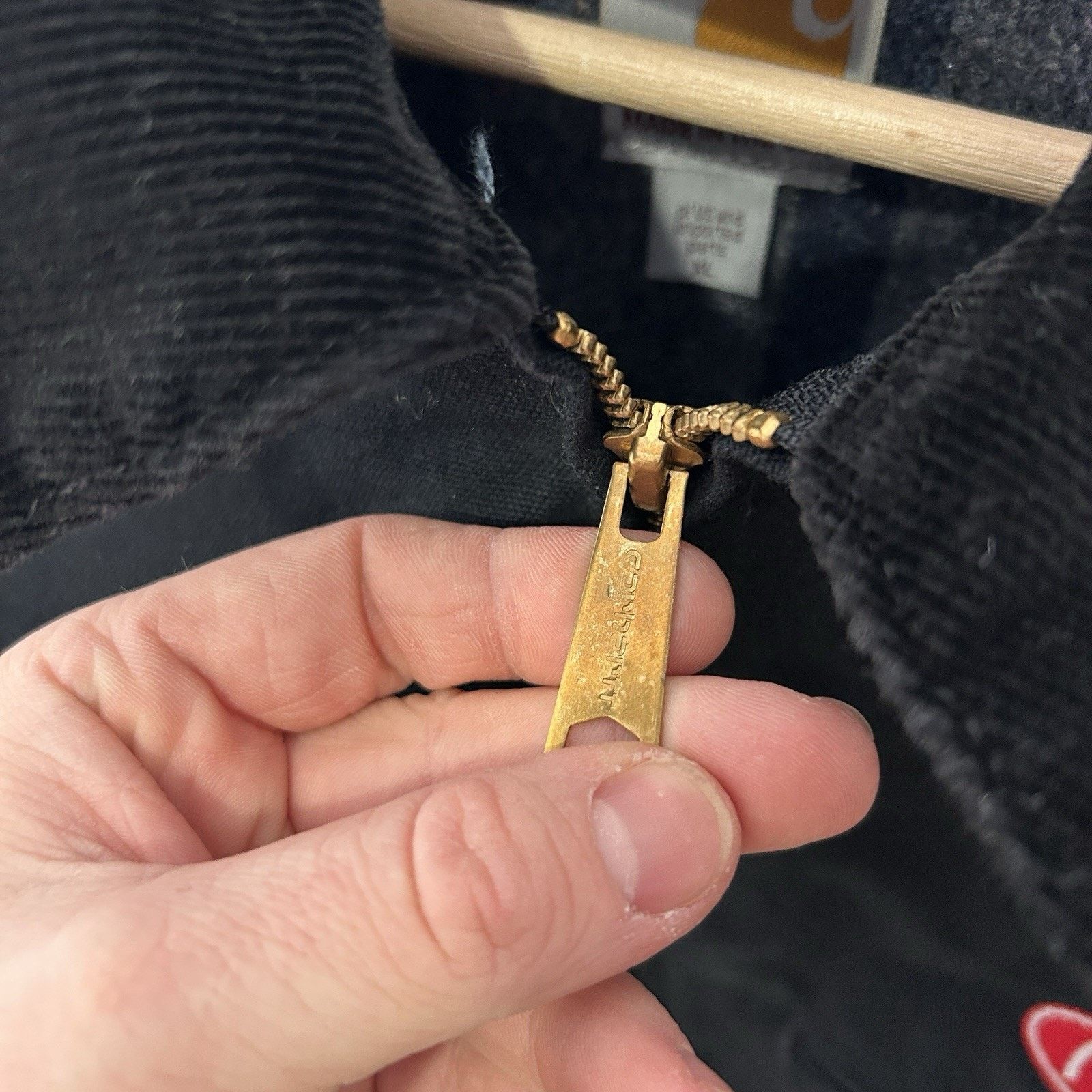 Carhartt Y2K Carhartt Blanket-Lined Detroit Jacket “Black Peterbilt” Size US XL / EU 56 / 4 - 15 Thumbnail