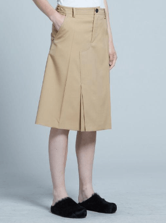 Marni o1srvl11e0624 Skirt in Beige Size 28" / US 6 / IT 42 - 2 Thumbnail