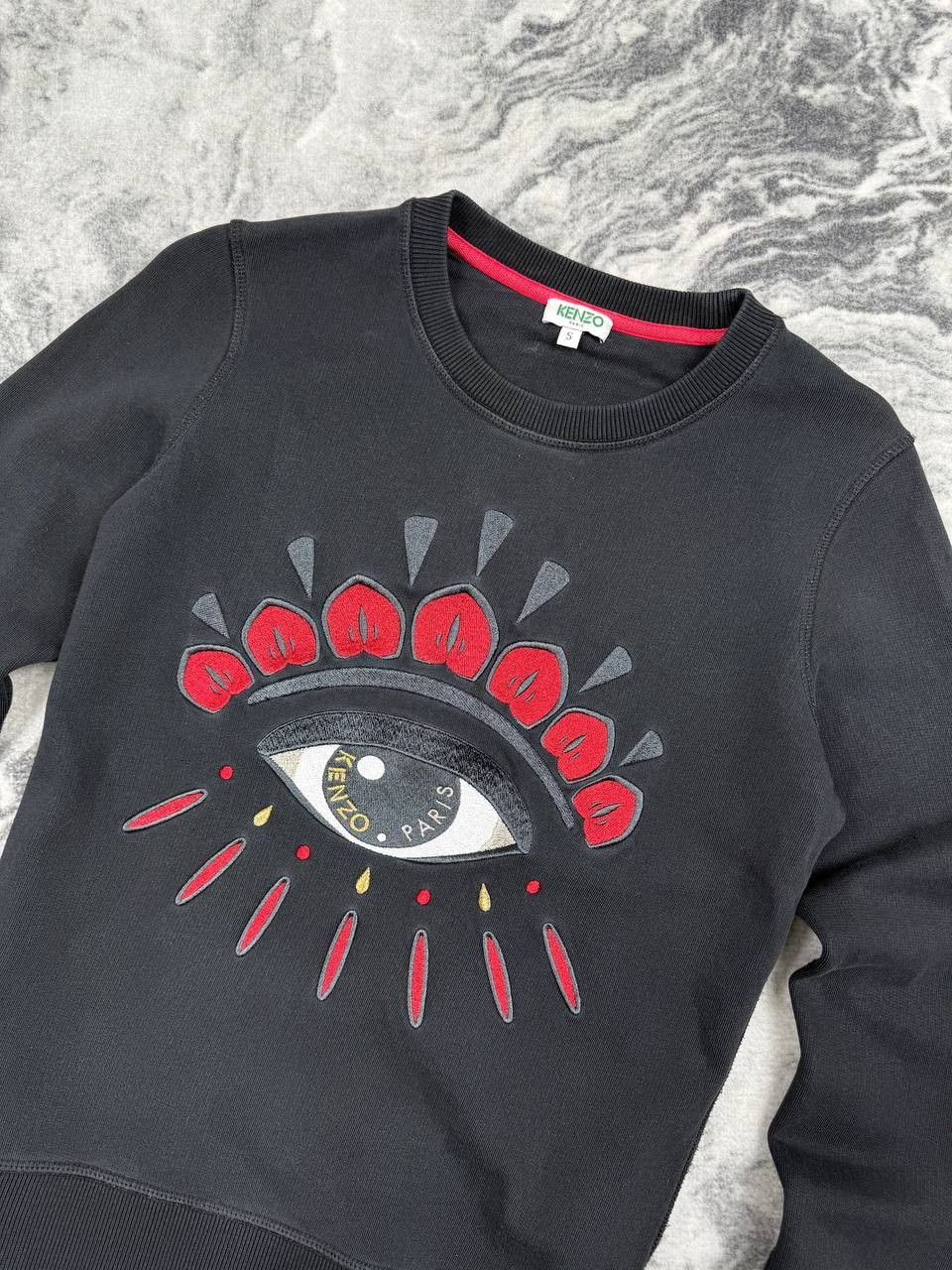 Kenzo Kenzo Paris Eye Sweatshirt Size S / US 4 / IT 40 - 2 Thumbnail