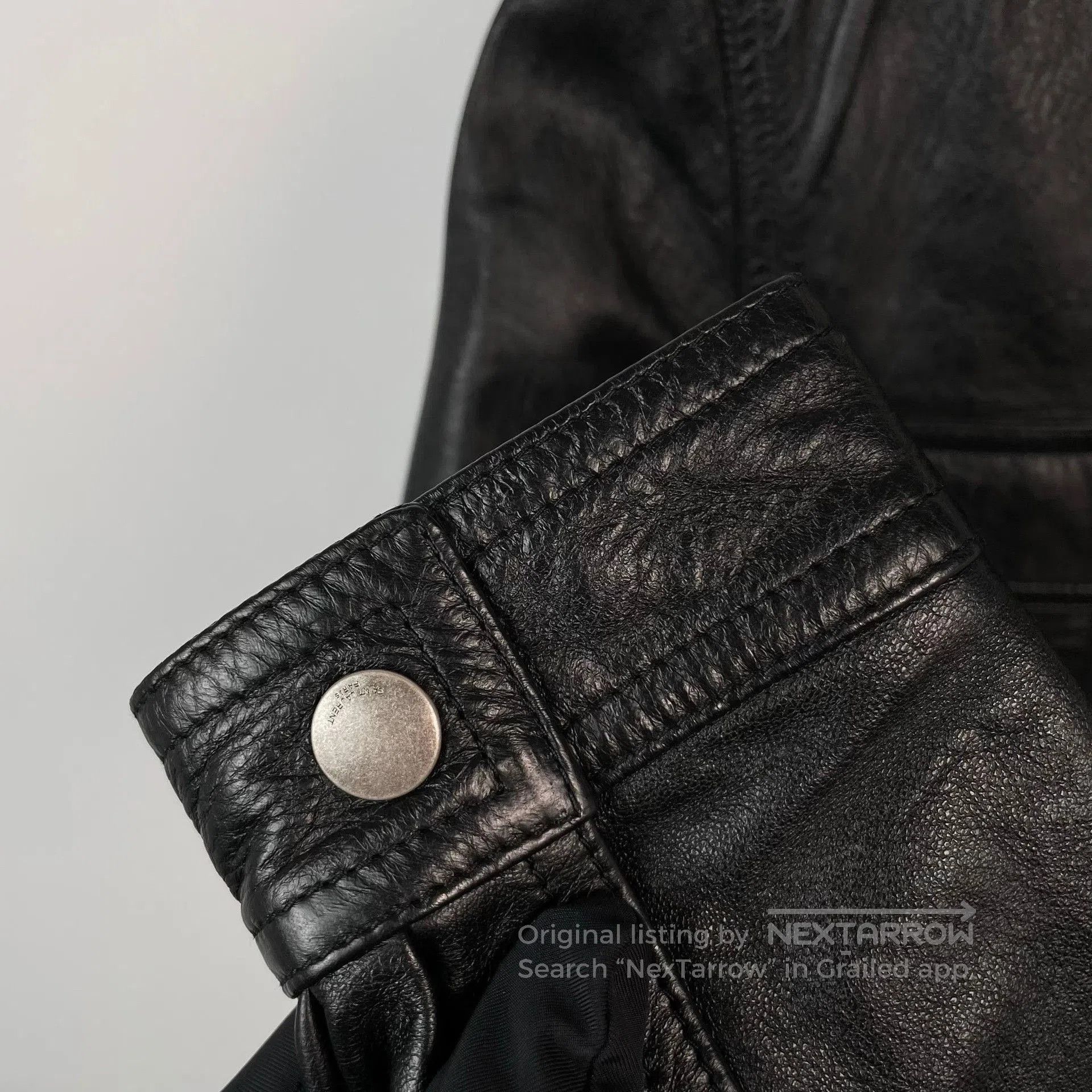 Saint Laurent Paris Saint Laurent 2017FW Black Leather Jacket. Size US M / EU 48-50 / 2 - 4 Thumbnail