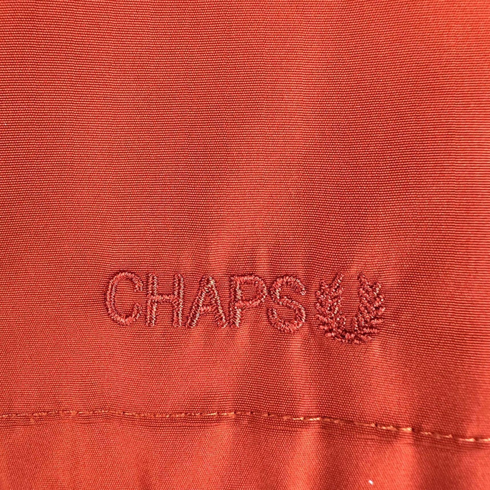 Chaps Chaps Jacket Mens M Orange Full Zip Fleece Lined Outdoor Polyester Pocket Windbreaker Size US M / EU 48-50 / 2 - 6 Thumbnail