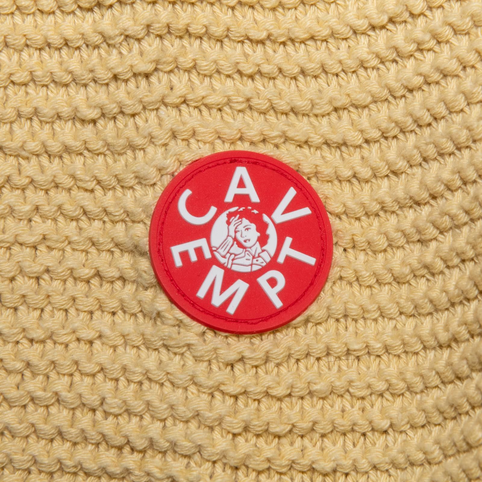 Cav Empt Cav Empt Cream Knit Sweater Size US L / EU 52-54 / 3 - 3 Thumbnail