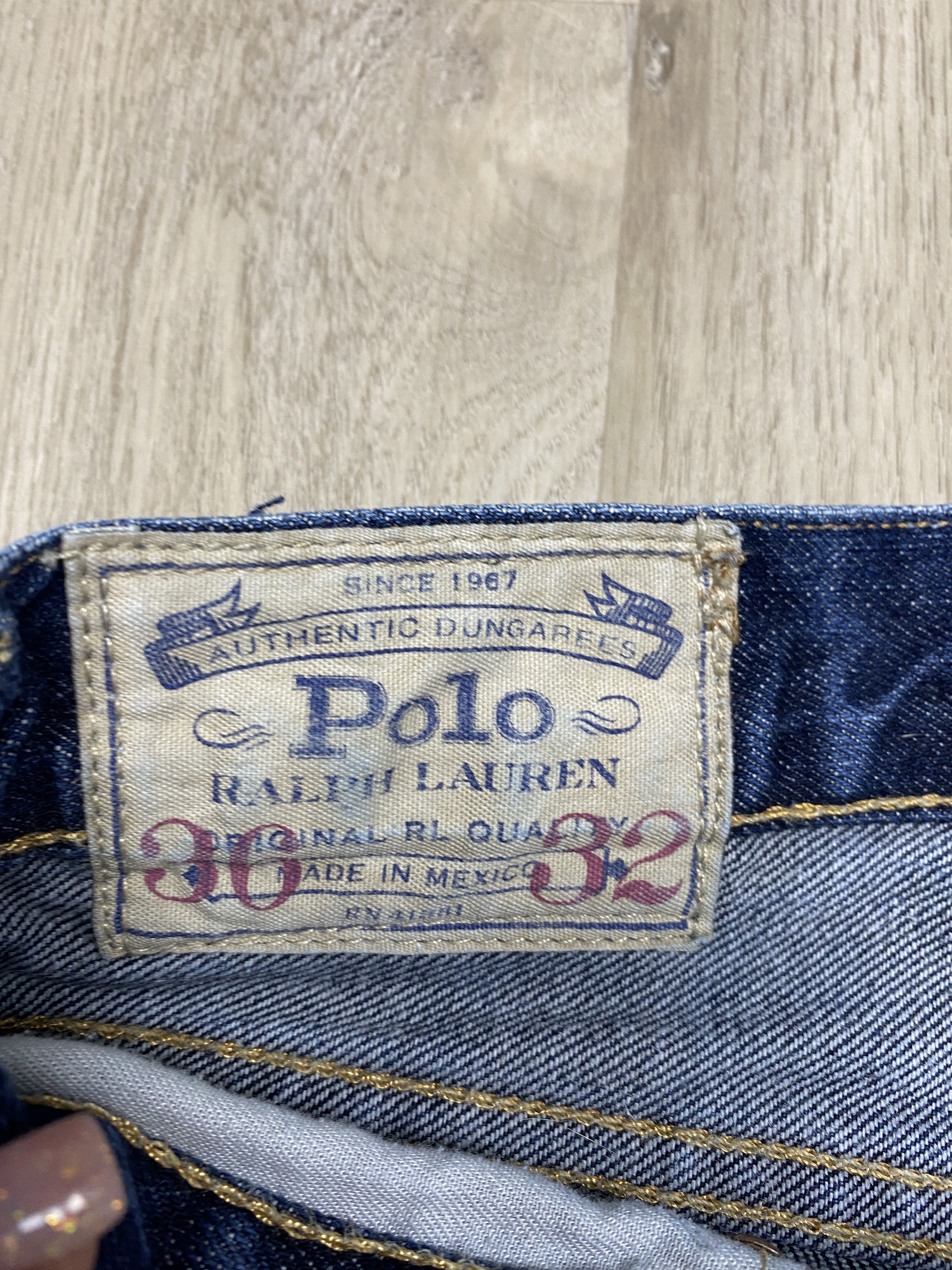 Polo Ralph Lauren Polo Ralph Lauren Vintage Mens Denim Pants Jeans Size US 36 / EU 52 - 5 Thumbnail