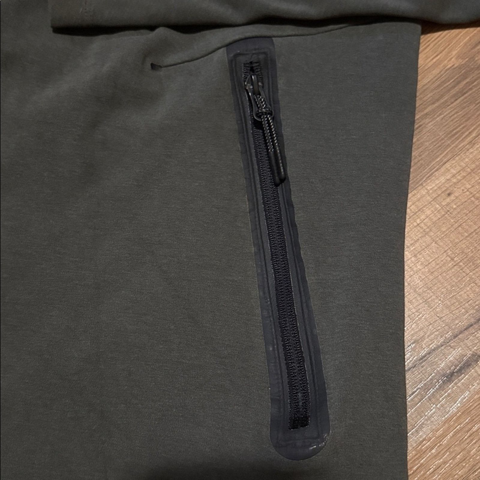 Nike Nike Tech Fleece Zip Up Olive Hoodie Sweatshirt Size US L / EU 52-54 / 3 - 6 Thumbnail