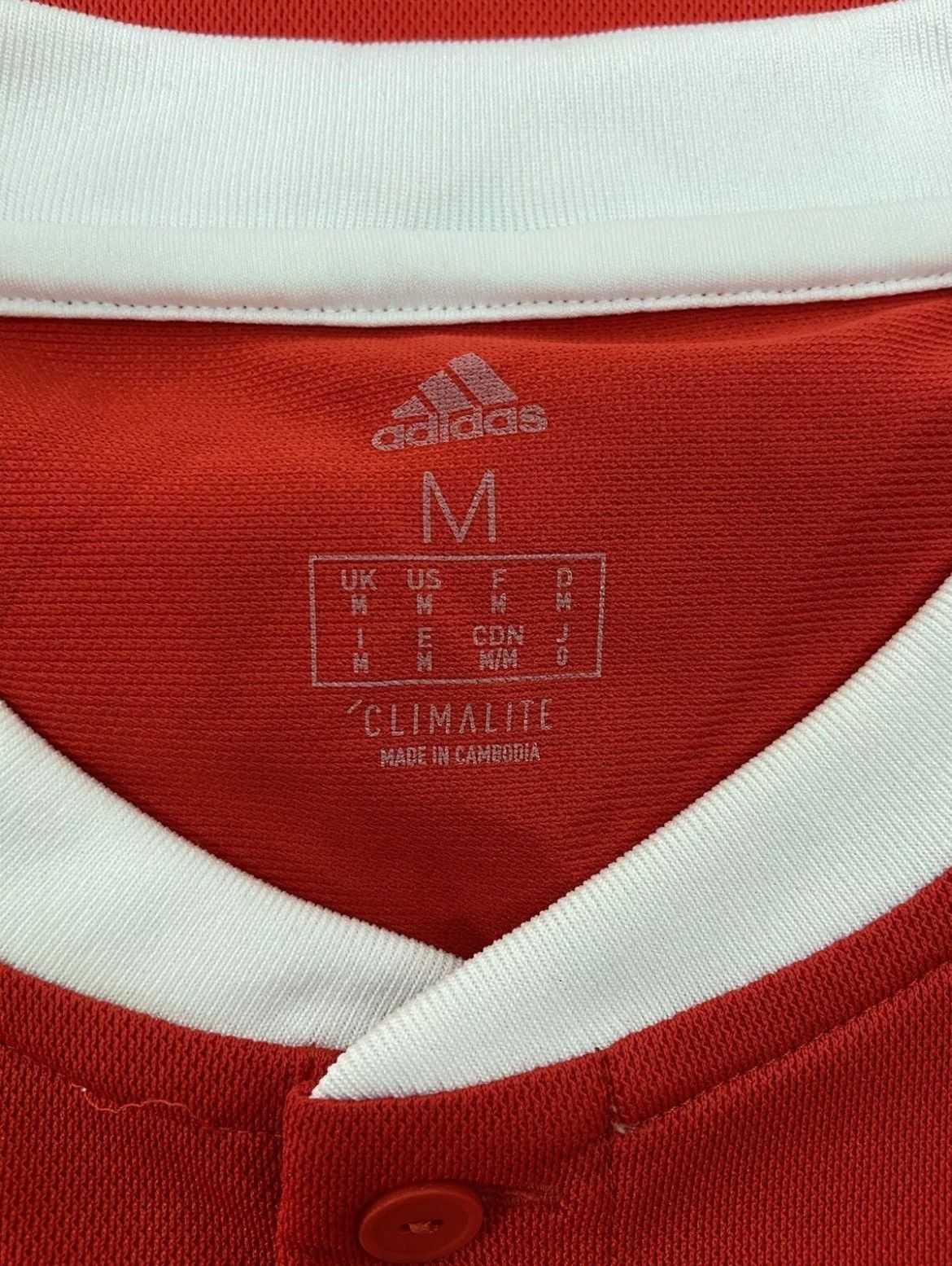 Vintage Wales Soccer Team 2016/17 Home Jersey Shirt Adidas Size M Size US M / EU 48-50 / 2 - 7 Thumbnail