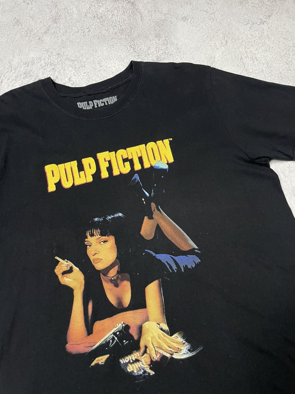 Vintage Pulp Fiction Rare Tarantino Movie T-shirt Miramax Size US L / EU 52-54 / 3 - 2 Thumbnail